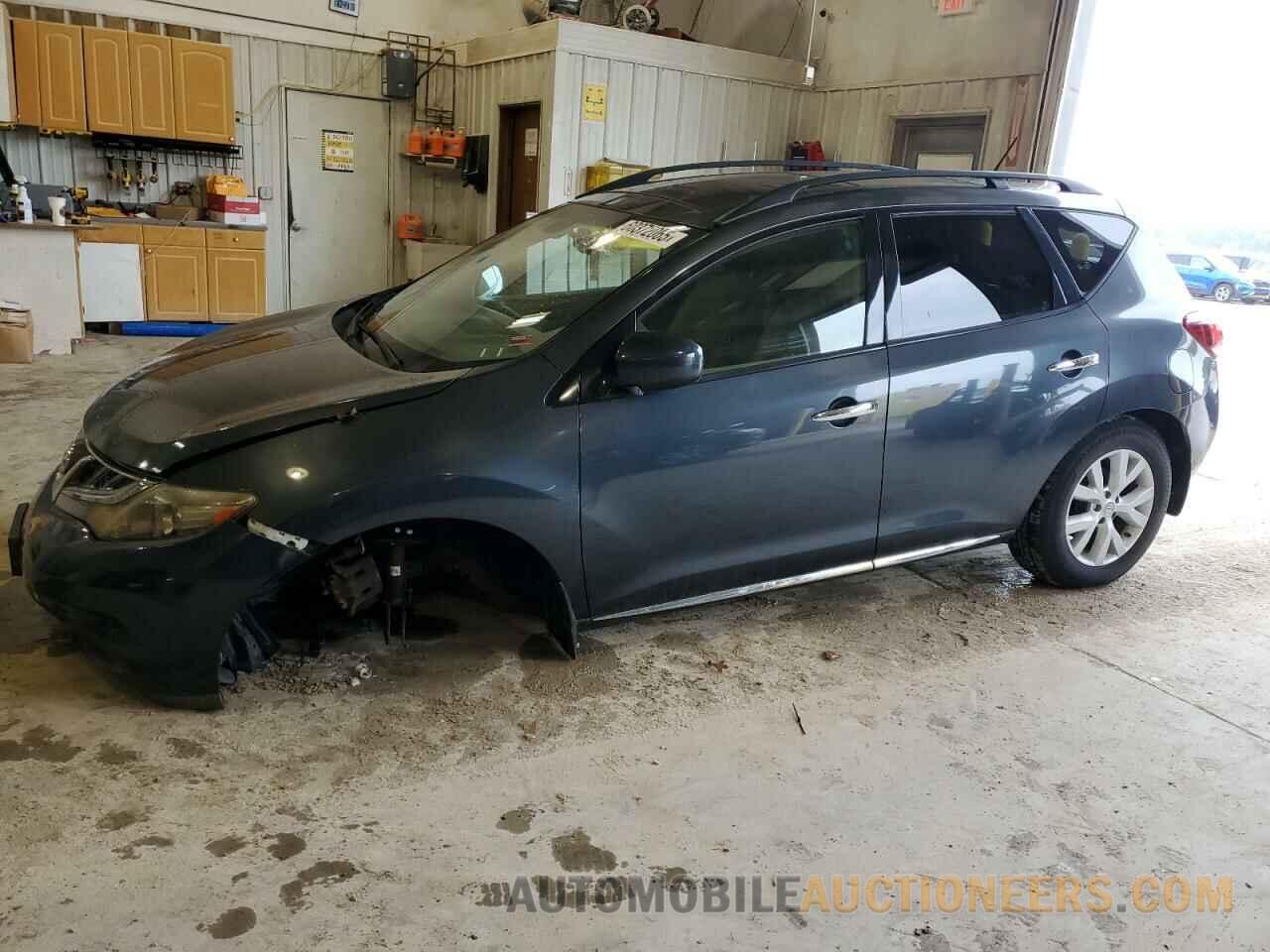 JN8AZ1MW7CW202077 NISSAN MURANO 2012