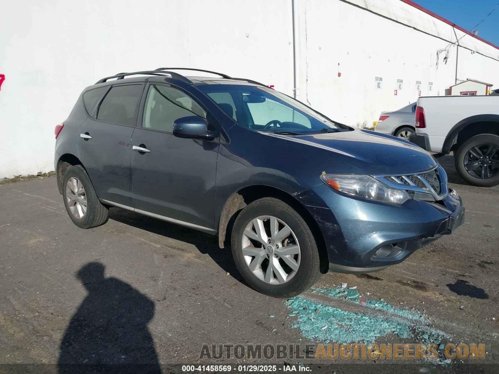 JN8AZ1MW9BW165368 NISSAN MURANO 2011