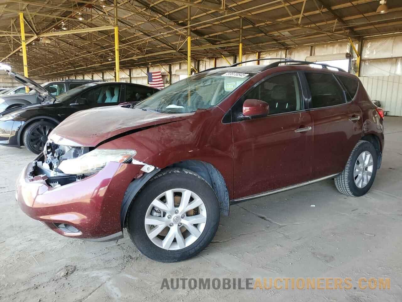 JN8AZ1MWXBW150801 NISSAN MURANO 2011