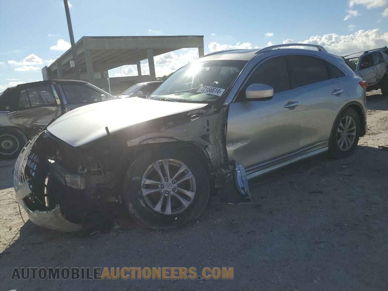 JN8CS1MUXDM140263 INFINITI FX37 2013