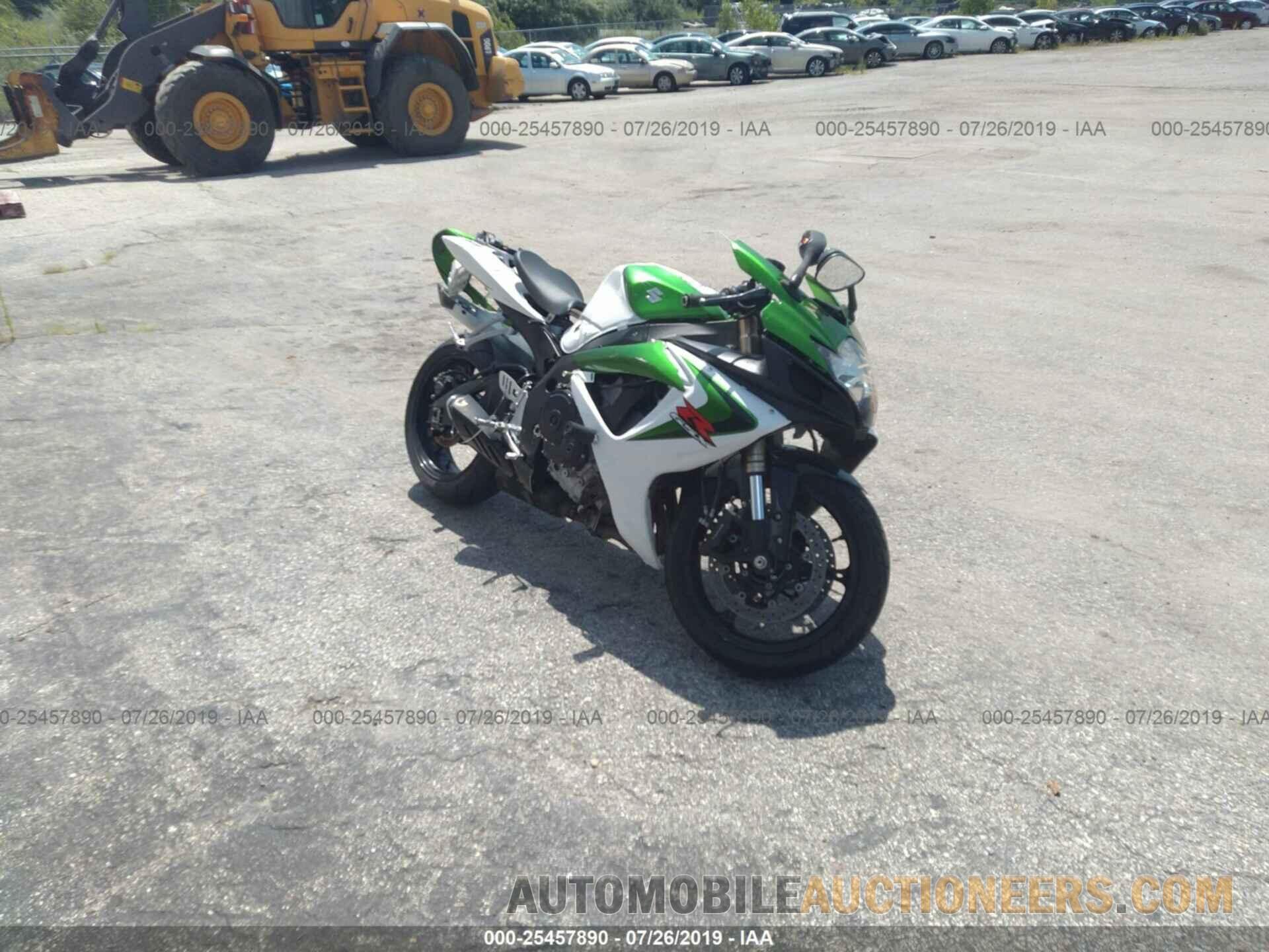 JS1GN7DA972125549 SUZUKI GSX-R600 2007