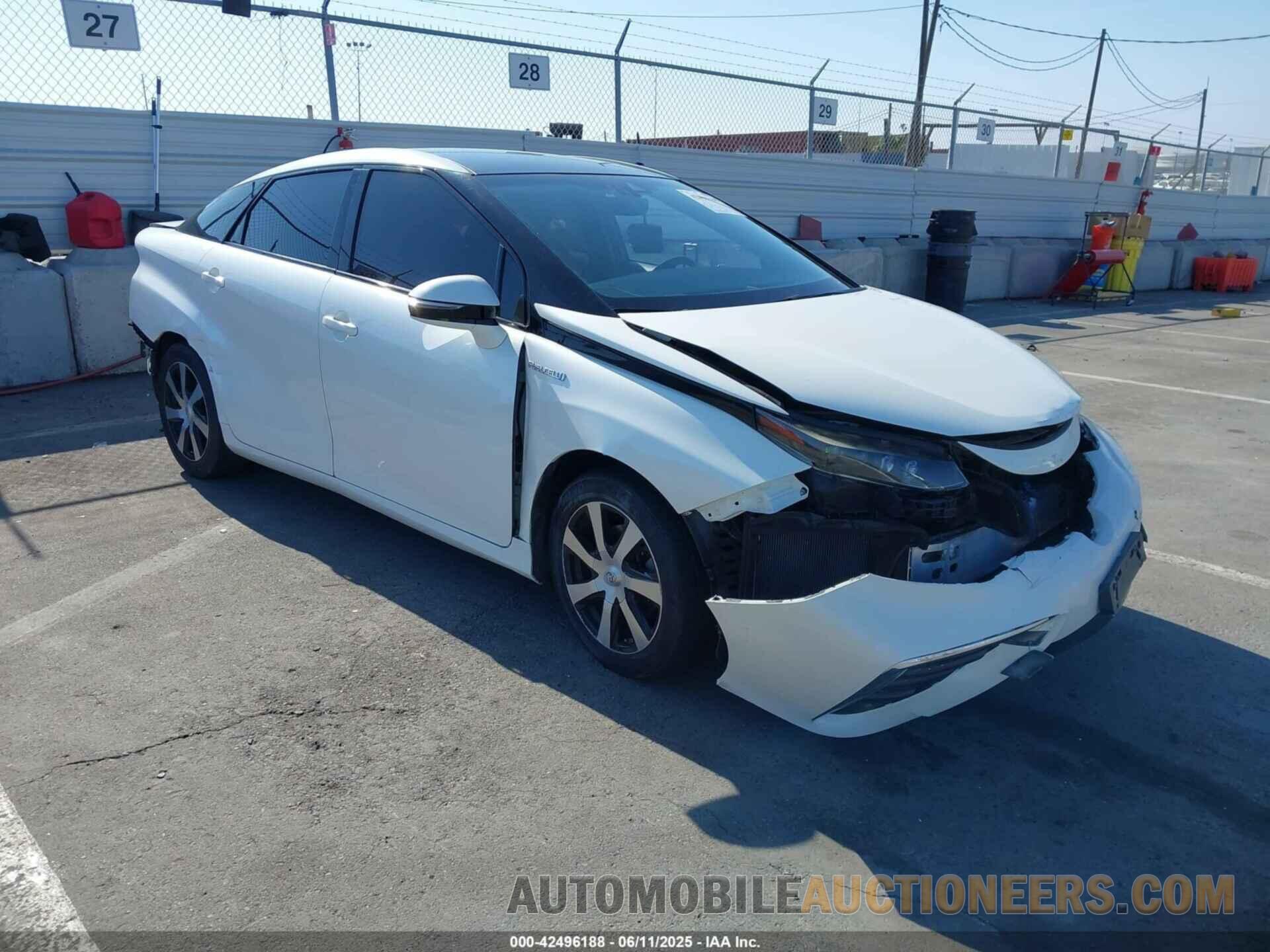 JTDBVRBD1GA000964 TOYOTA MIRAI 2016