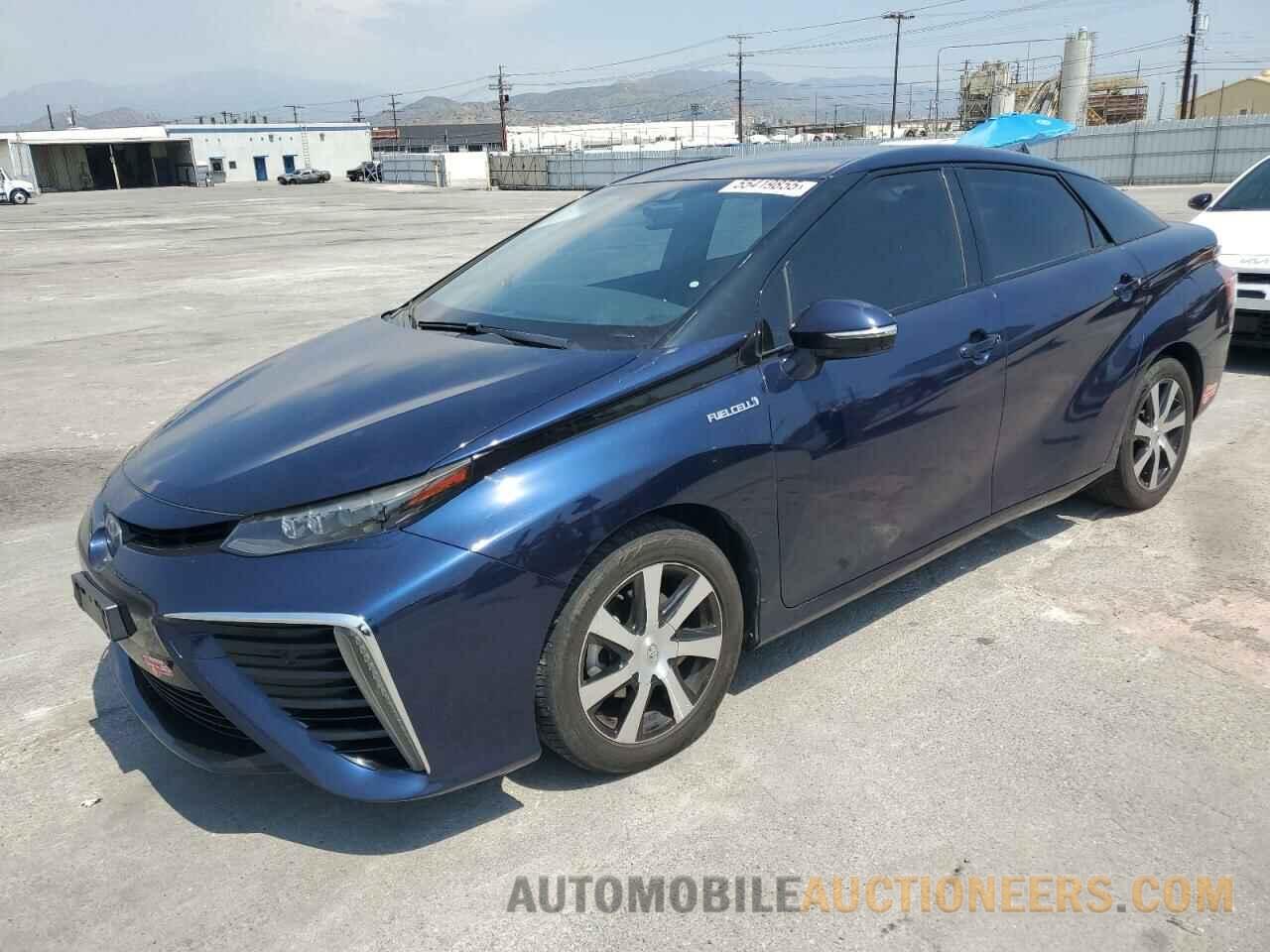 JTDBVRBD9HA002320 TOYOTA MIRAI 2017