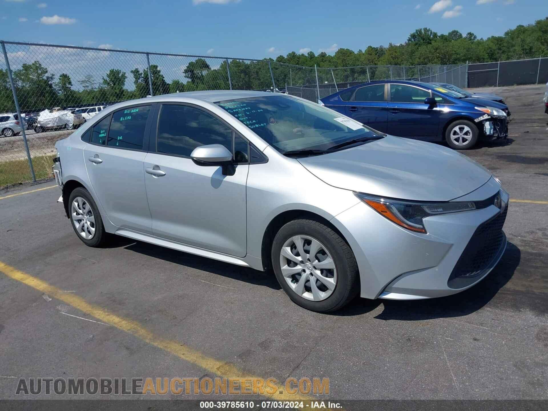 JTDEPMAEXN3017607 TOYOTA COROLLA 2022