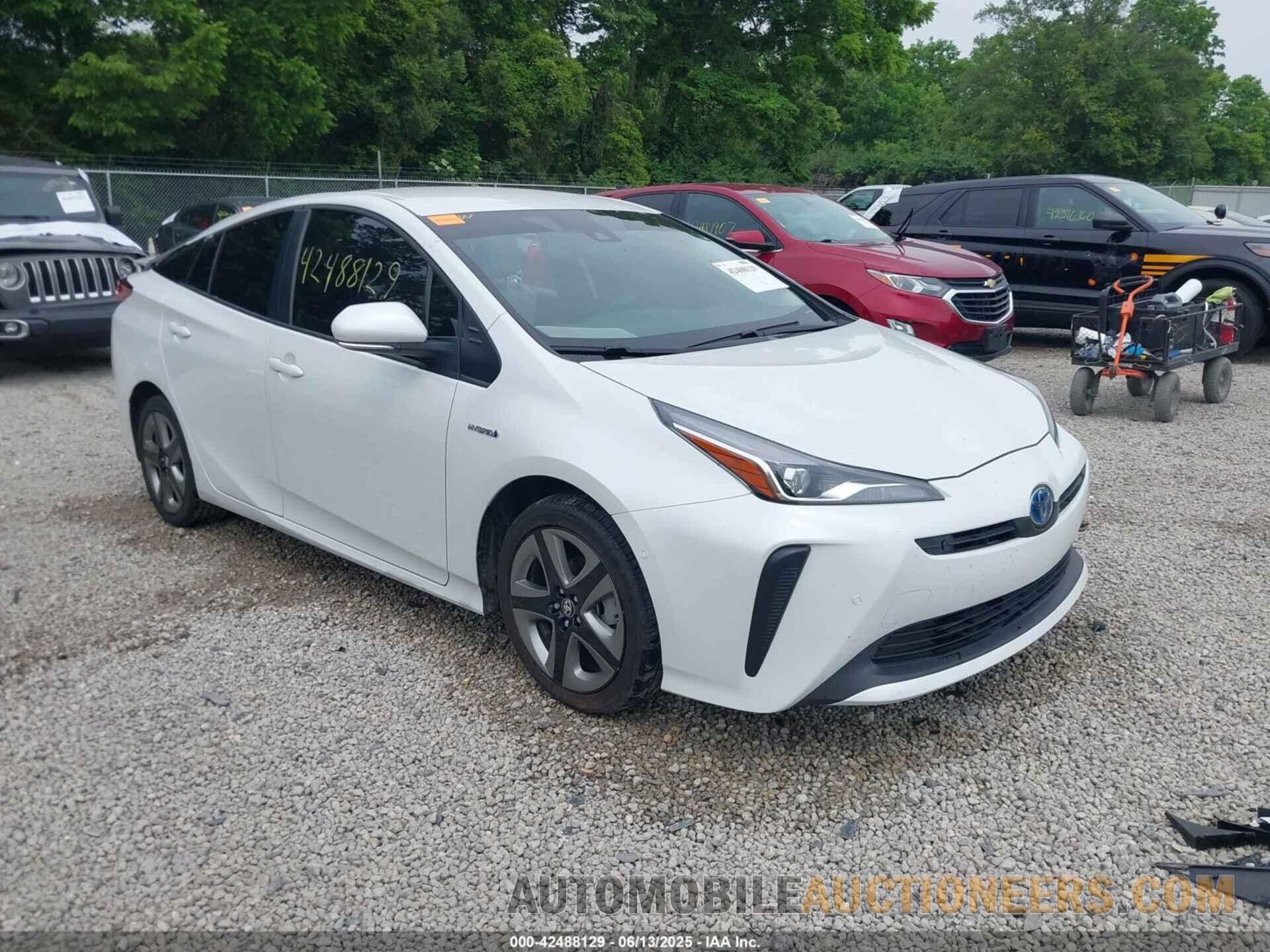 JTDKAMFU6M3137679 TOYOTA PRIUS 2021