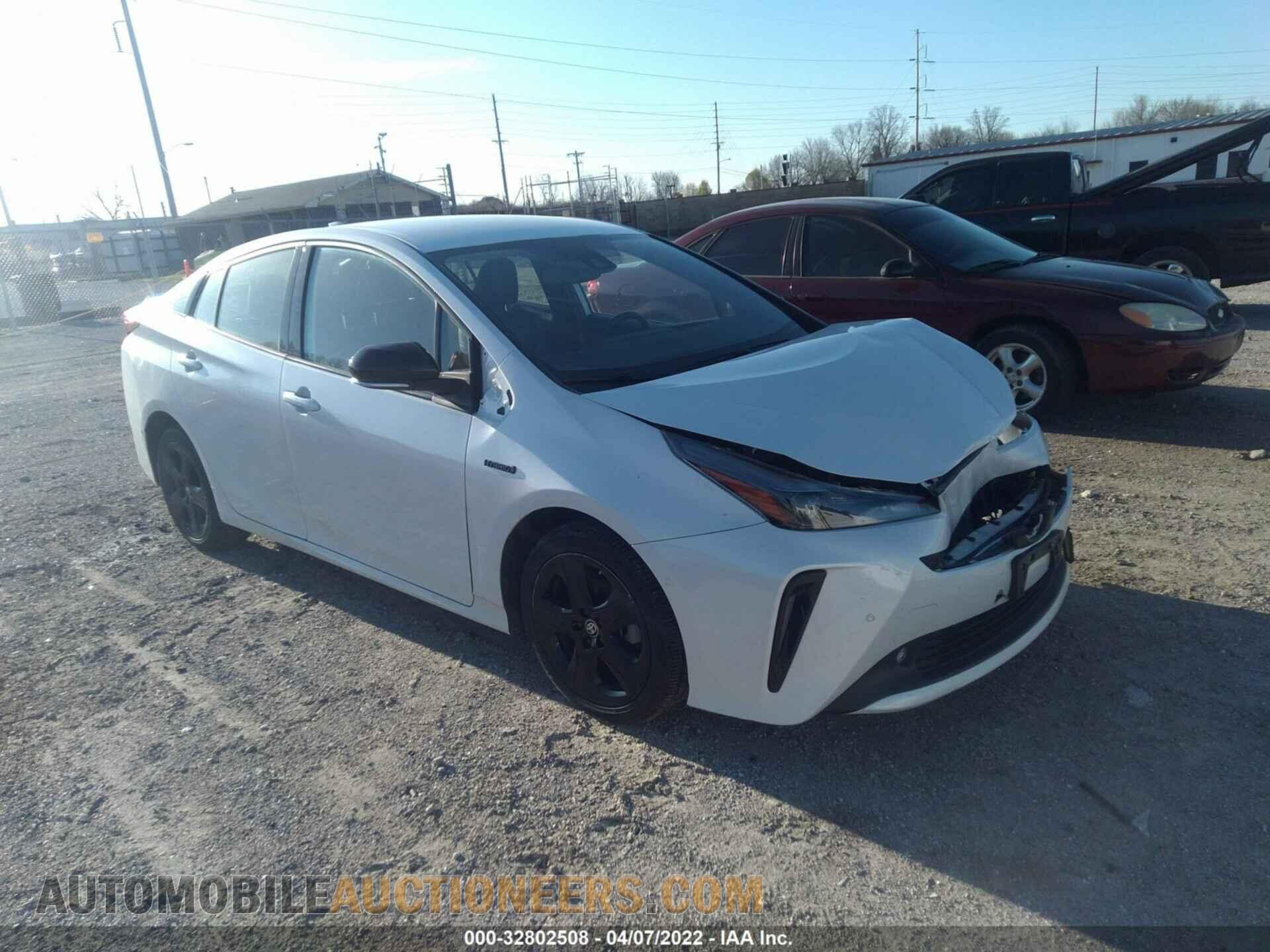 JTDKAMFUXM3128094 TOYOTA PRIUS 2021