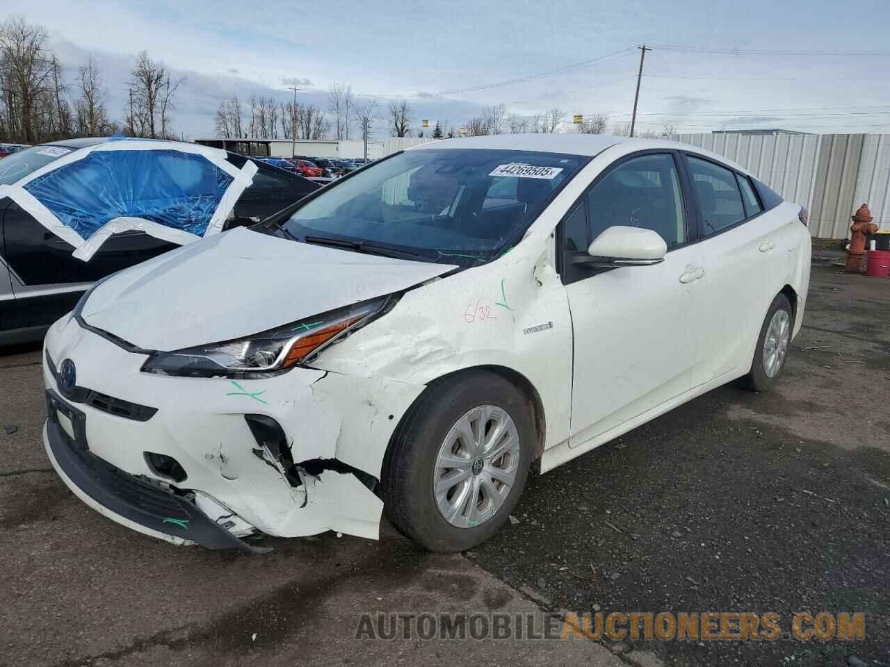 JTDKAMFUXM3149611 TOYOTA PRIUS 2021