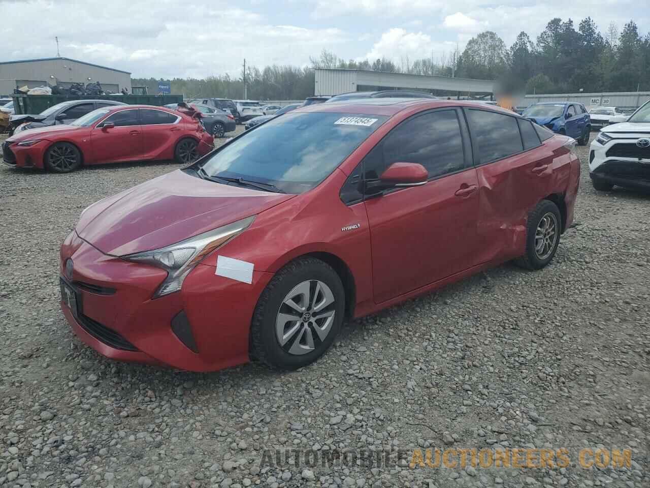 JTDKARFU0G3504884 TOYOTA PRIUS 2016