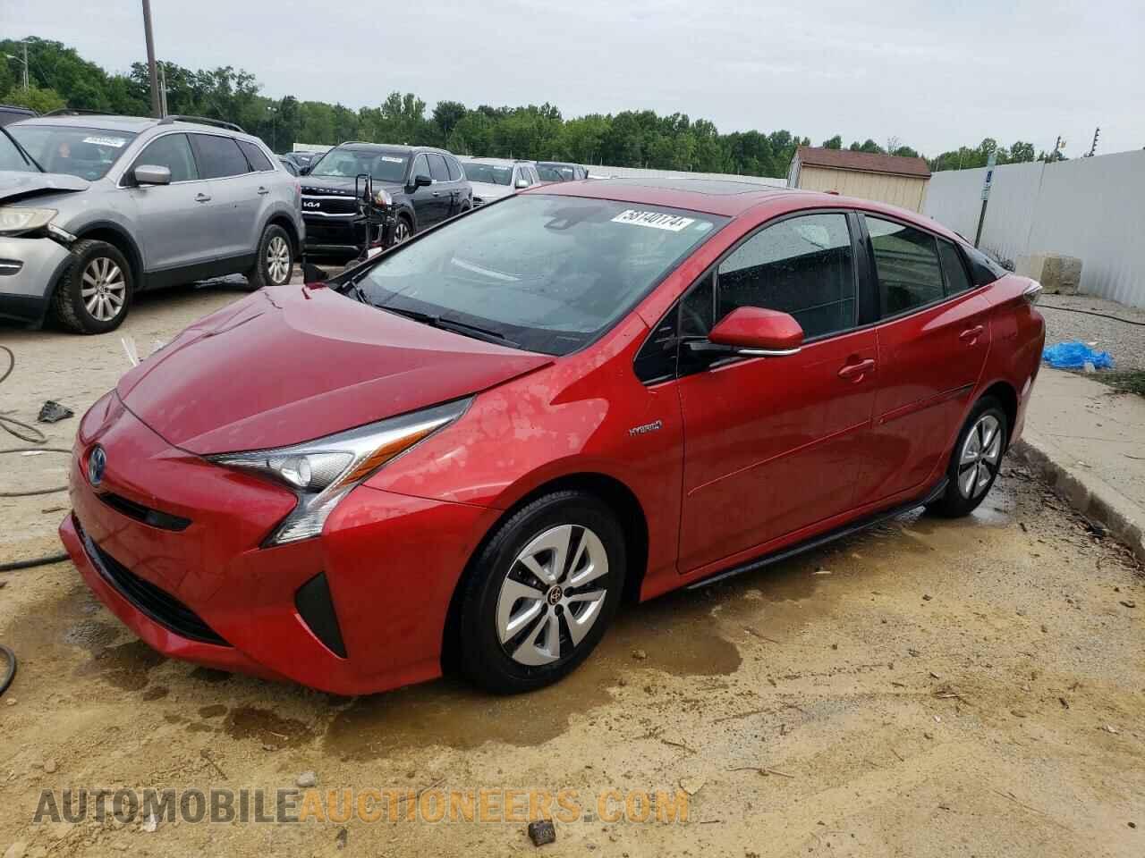JTDKARFU1H3540407 TOYOTA PRIUS 2017