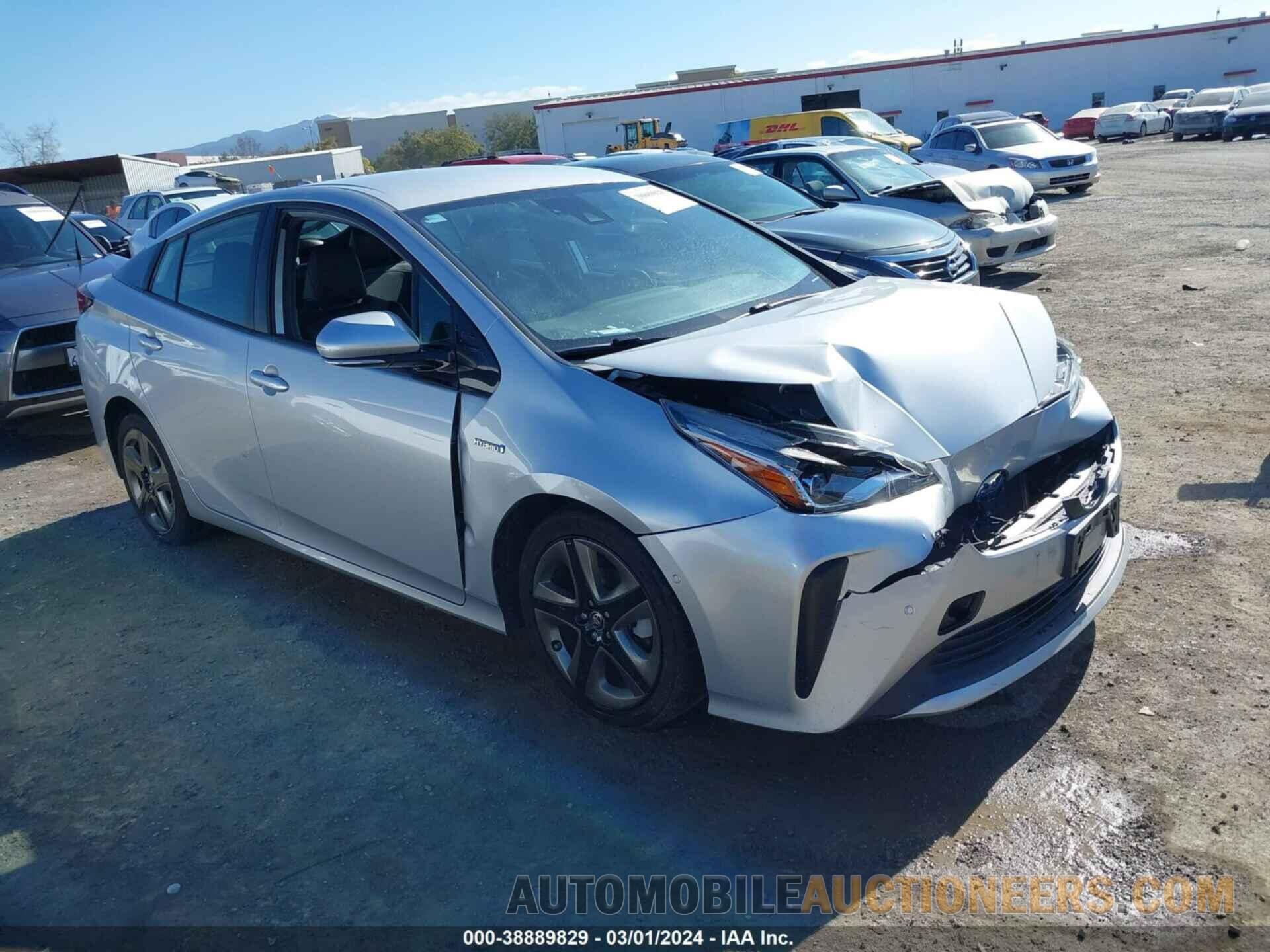 JTDKARFU8K3086180 TOYOTA PRIUS 2019