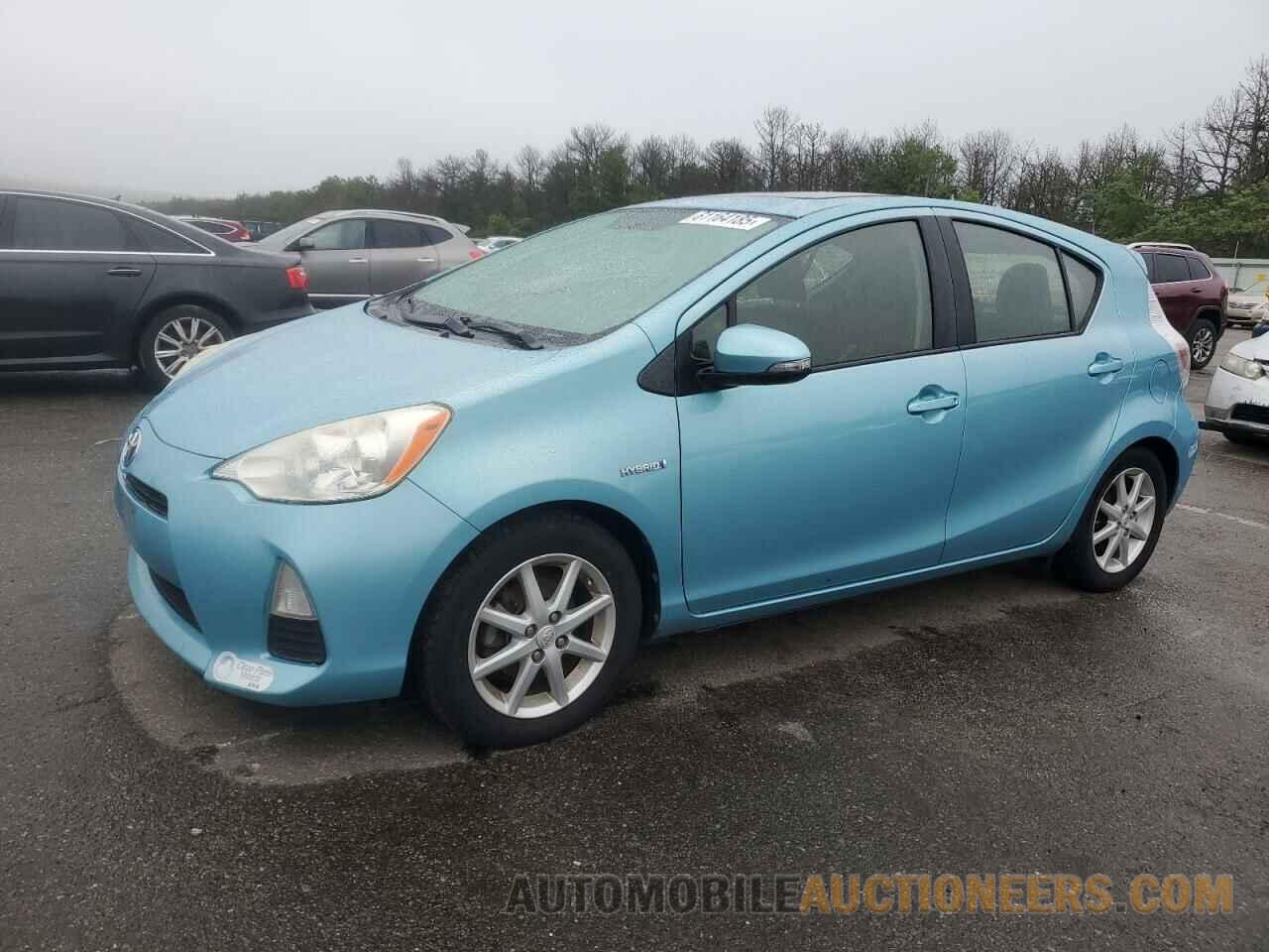 JTDKDTB37C1028429 TOYOTA PRIUS 2012