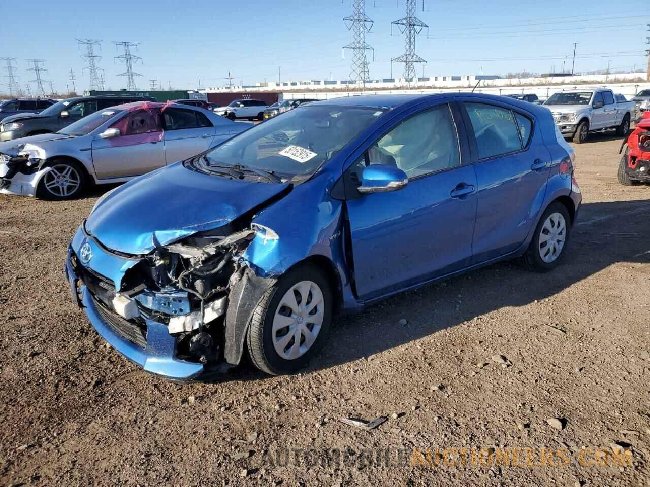 JTDKDTB38D1045354 TOYOTA PRIUS 2013