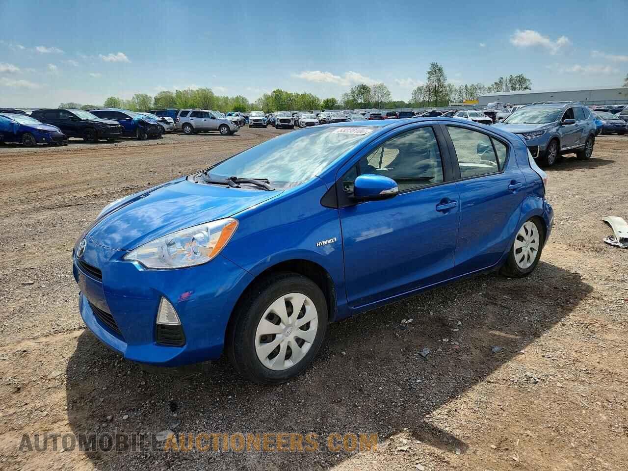 JTDKDTB38D1543473 TOYOTA PRIUS 2013