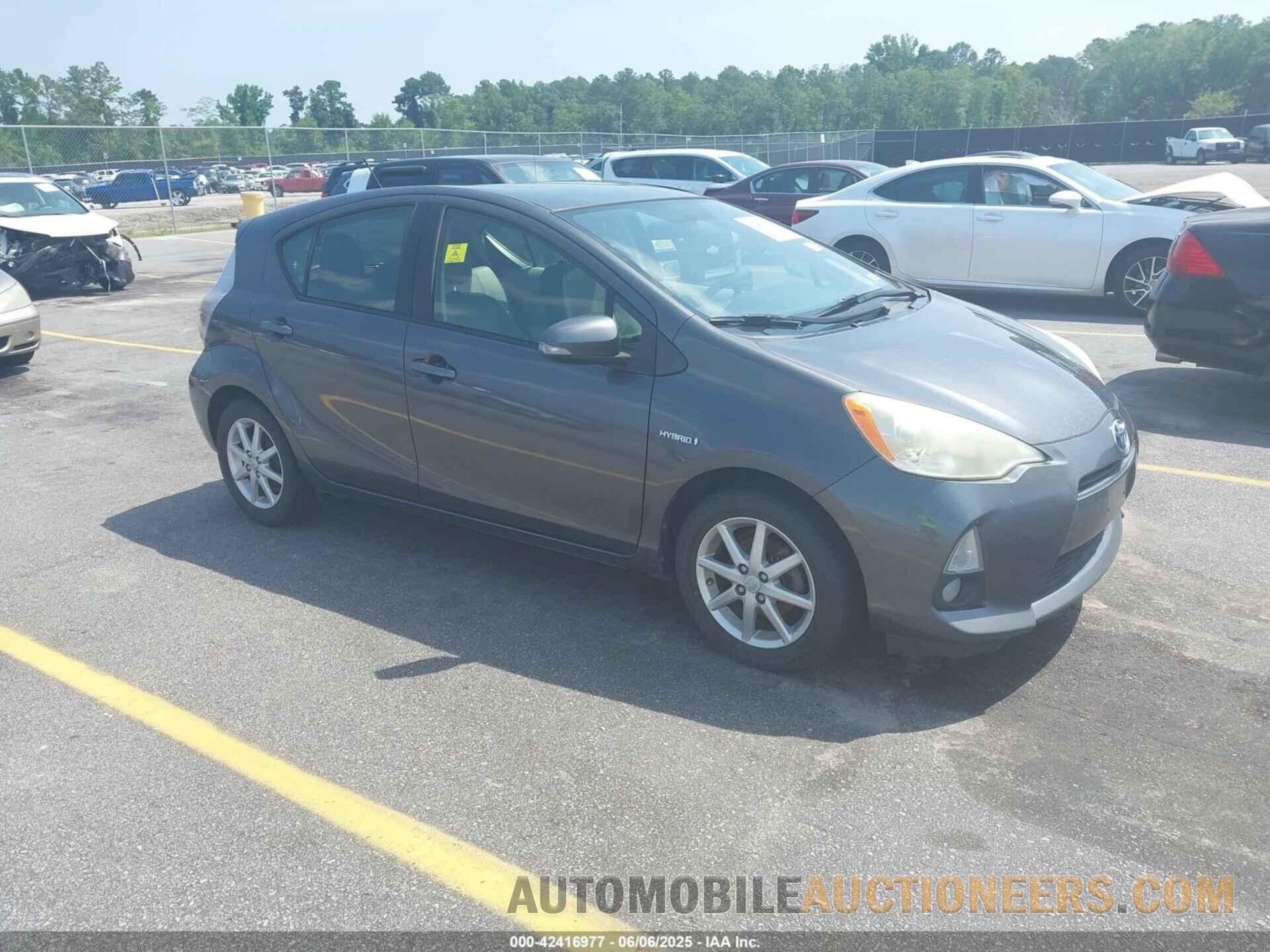 JTDKDTB3XC1020910 TOYOTA PRIUS C 2012