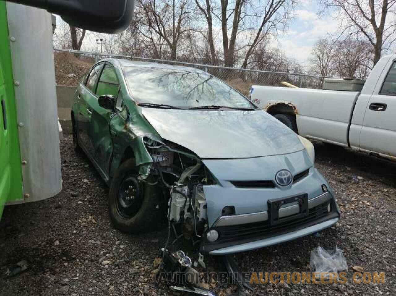 JTDKN3DP1C3025530 TOYOTA PRIUS 2012