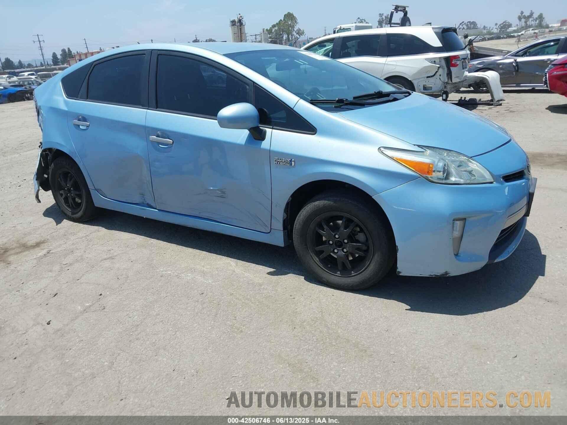 JTDKN3DP1E3052679 TOYOTA PRIUS PLUG-IN 2014