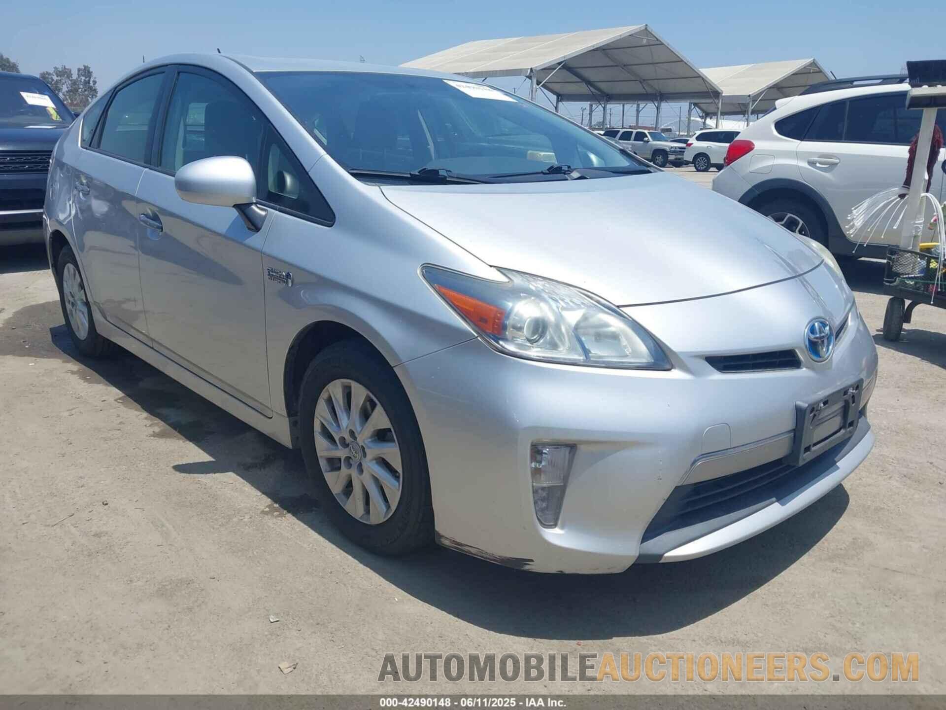 JTDKN3DP6C3027919 TOYOTA PRIUS PLUG-IN 2012