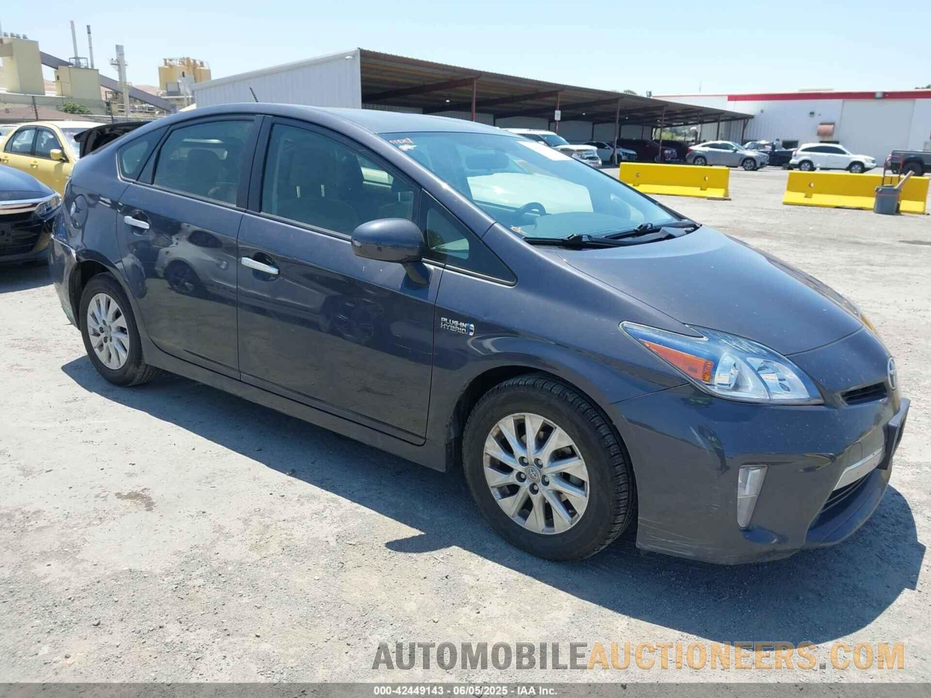 JTDKN3DP7E3065226 TOYOTA PRIUS PLUG-IN 2014