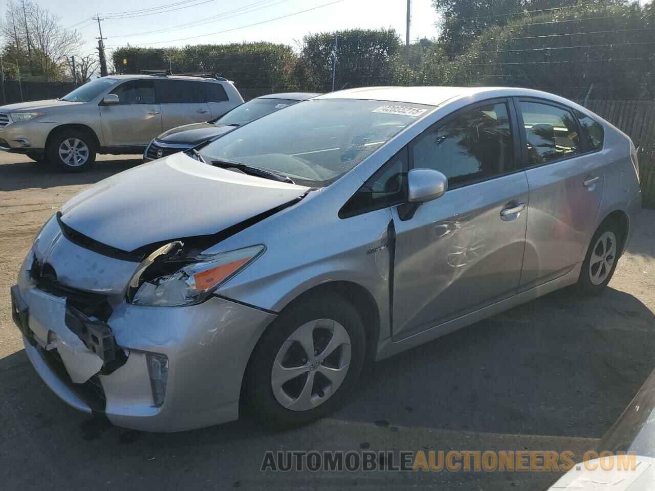 JTDKN3DU0C5412810 TOYOTA PRIUS 2012