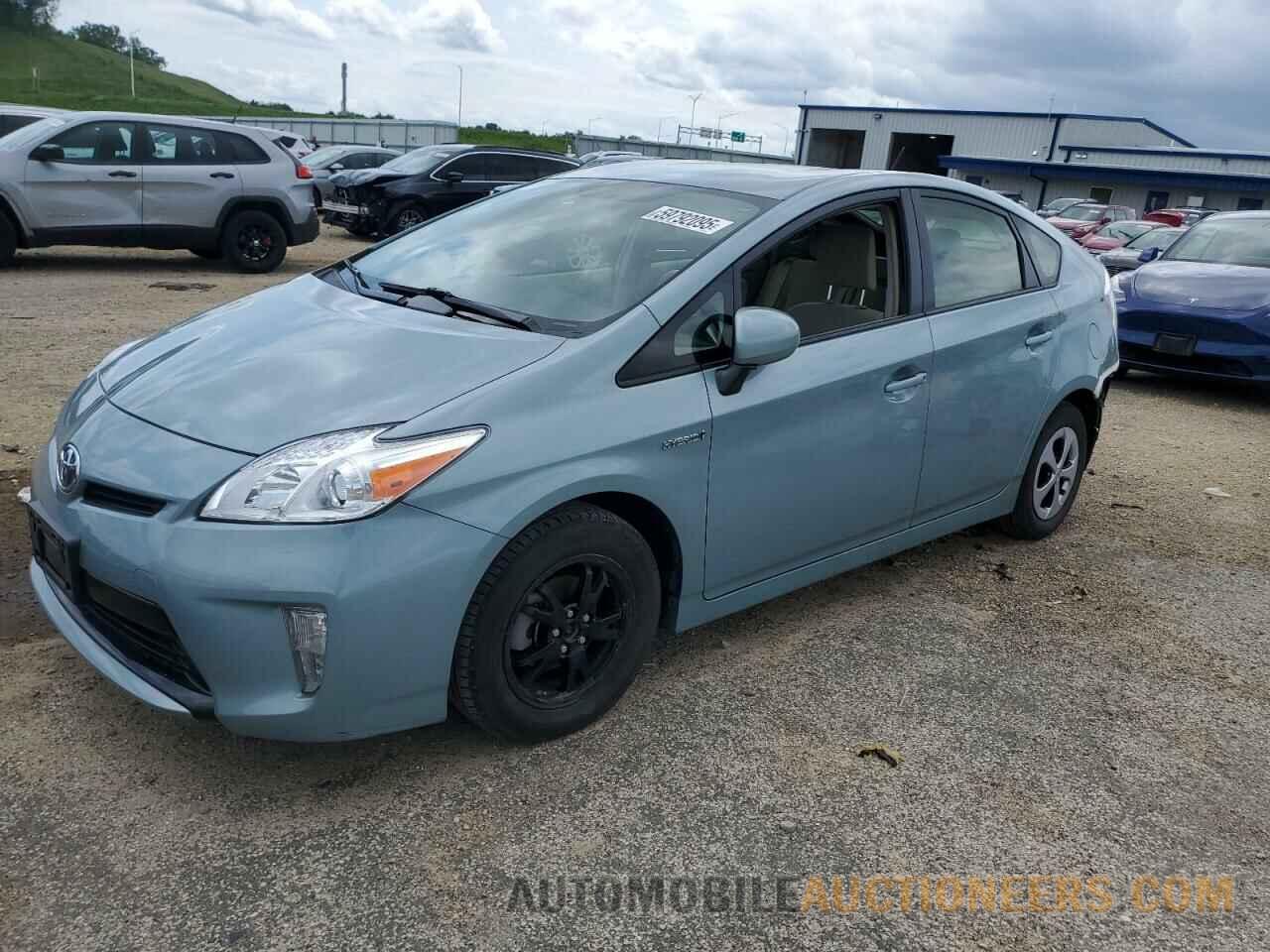 JTDKN3DU1F1866253 TOYOTA PRIUS 2015