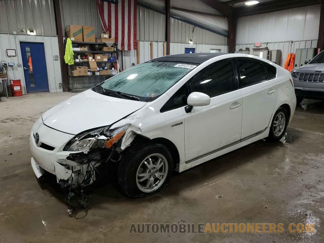 JTDKN3DU2B0248083 TOYOTA PRIUS 2011