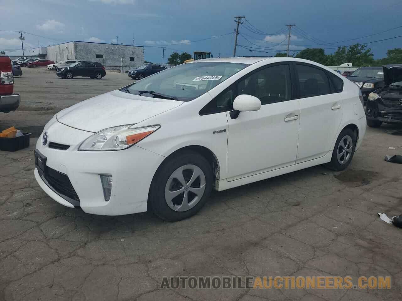 JTDKN3DU2F0474209 TOYOTA PRIUS 2015