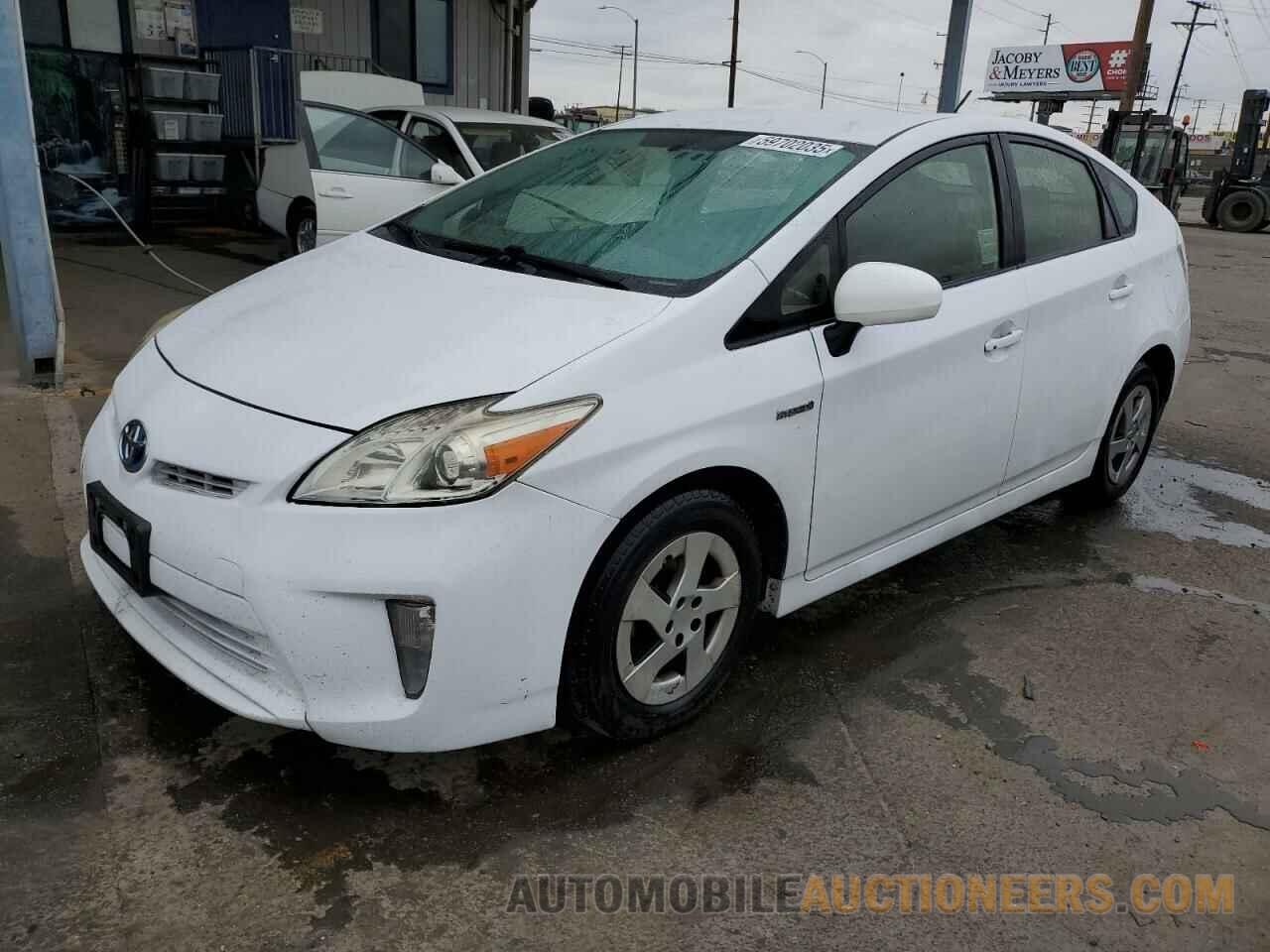 JTDKN3DU3C5496928 TOYOTA PRIUS 2012