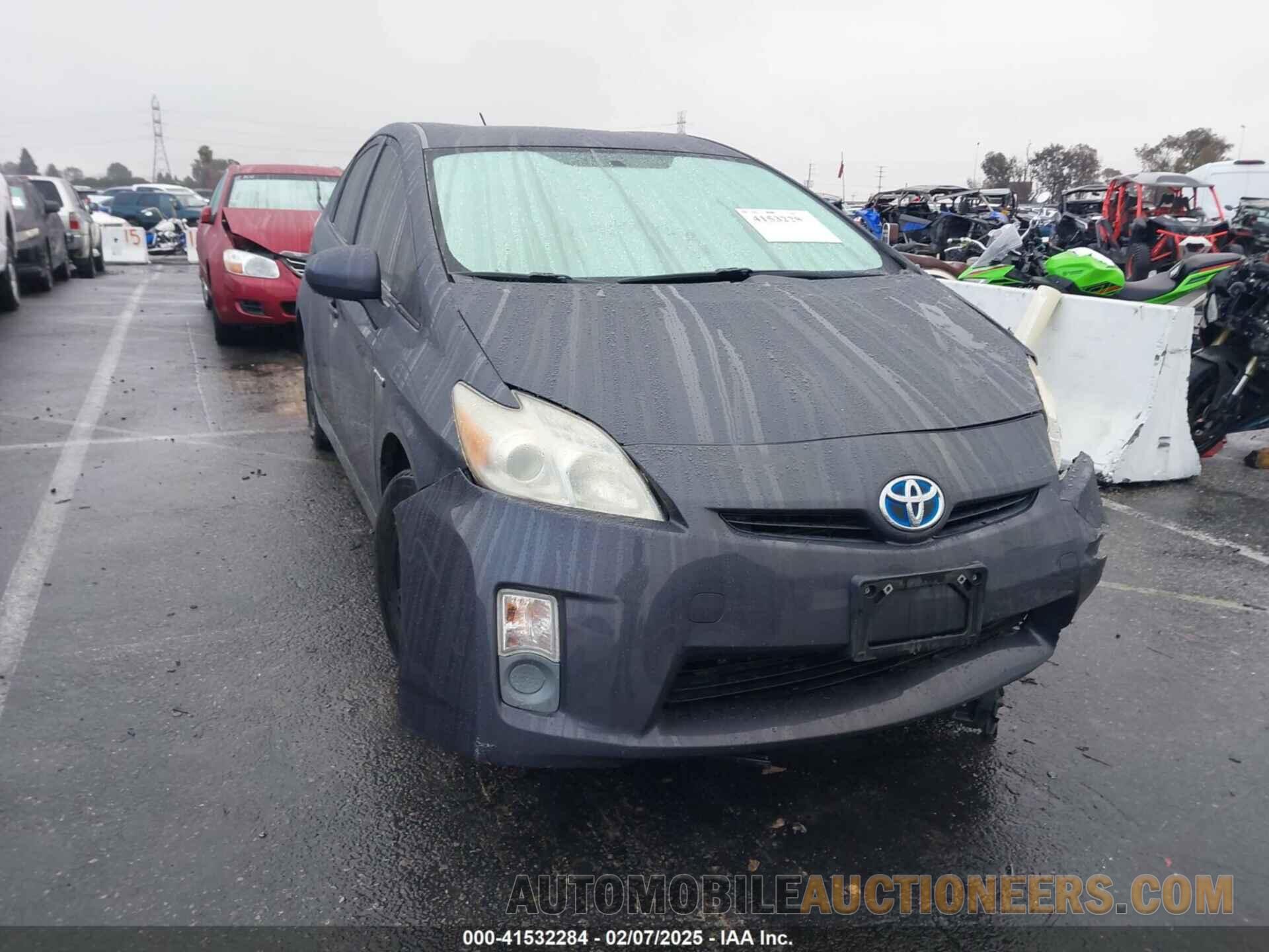 JTDKN3DU4B0249252 TOYOTA PRIUS 2011