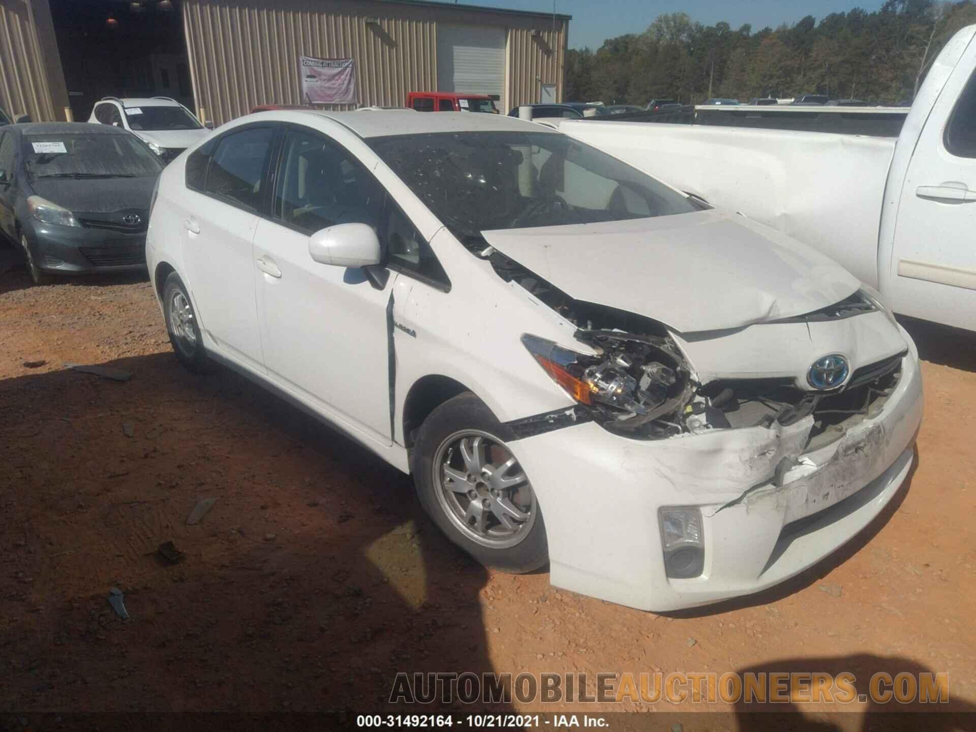 JTDKN3DU6A5192537 TOYOTA PRIUS 2010