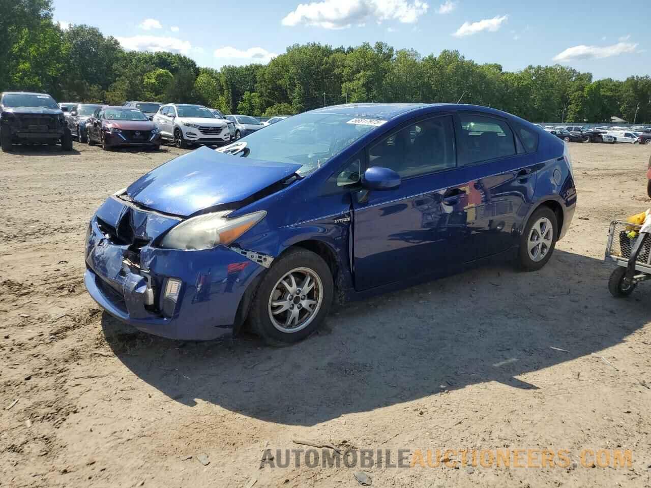 JTDKN3DU6B1408489 TOYOTA PRIUS 2011