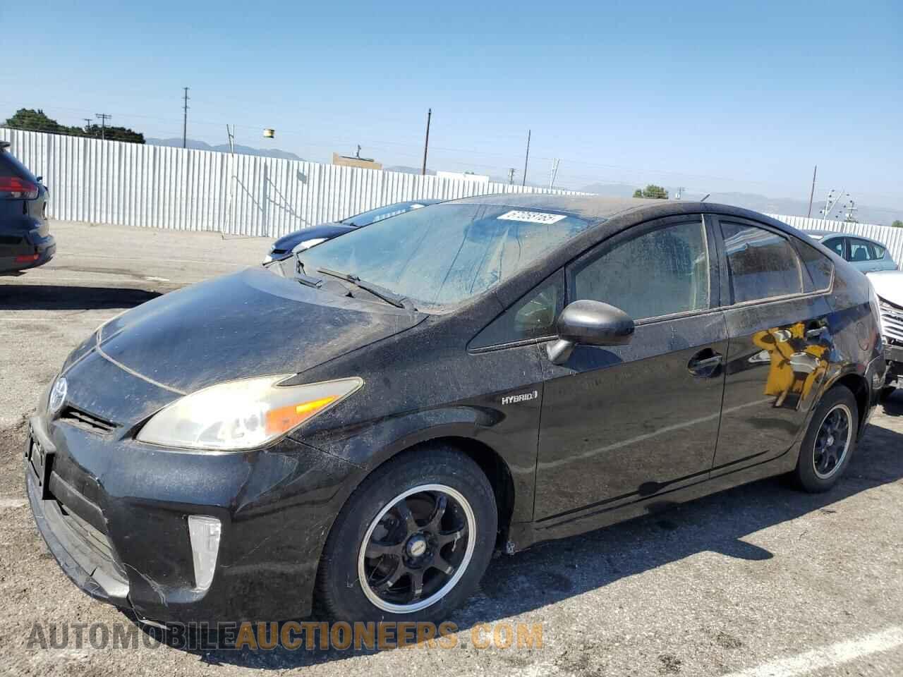 JTDKN3DU6C1545708 TOYOTA PRIUS 2012