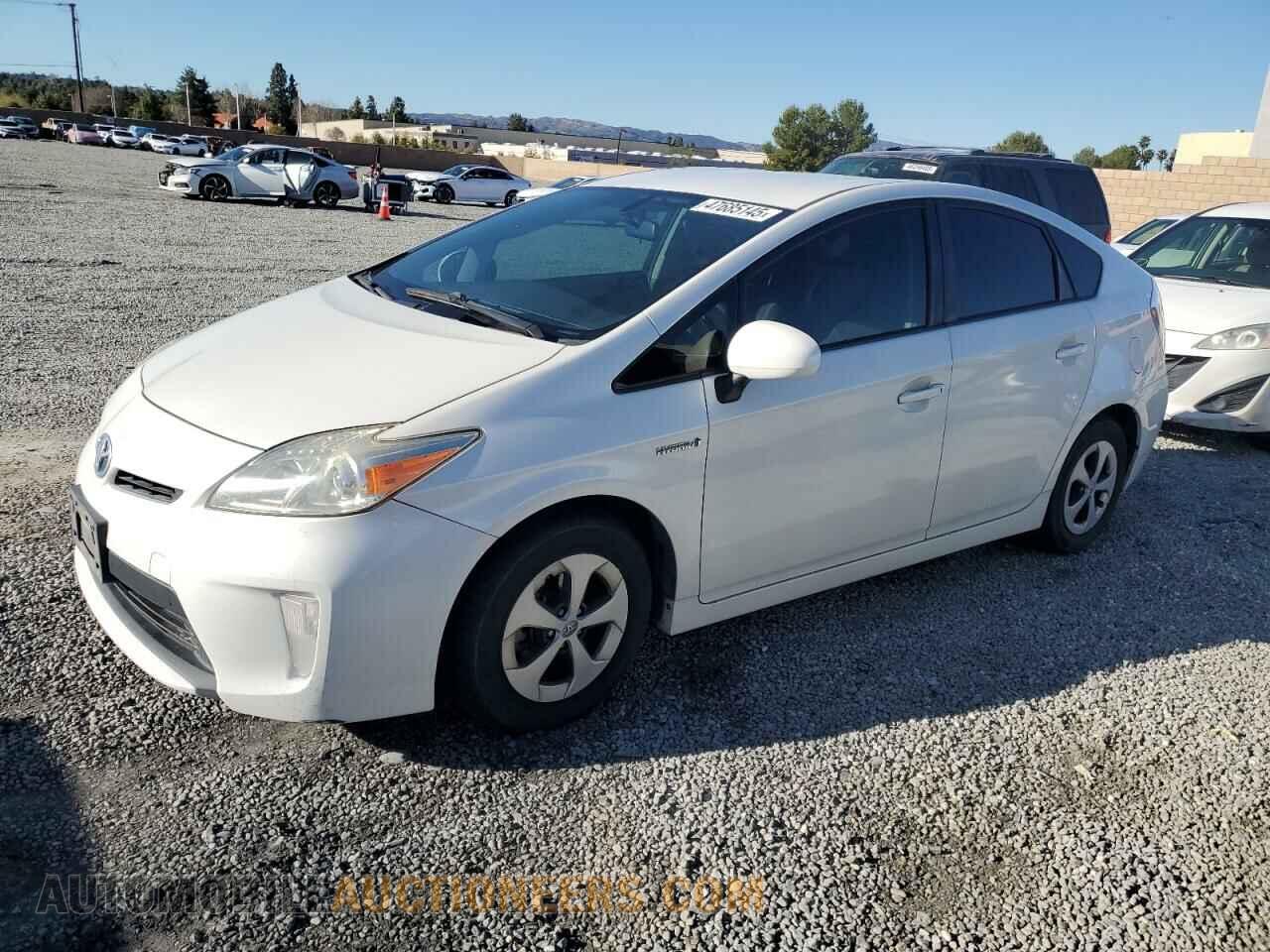 JTDKN3DU6E0363368 TOYOTA PRIUS 2014