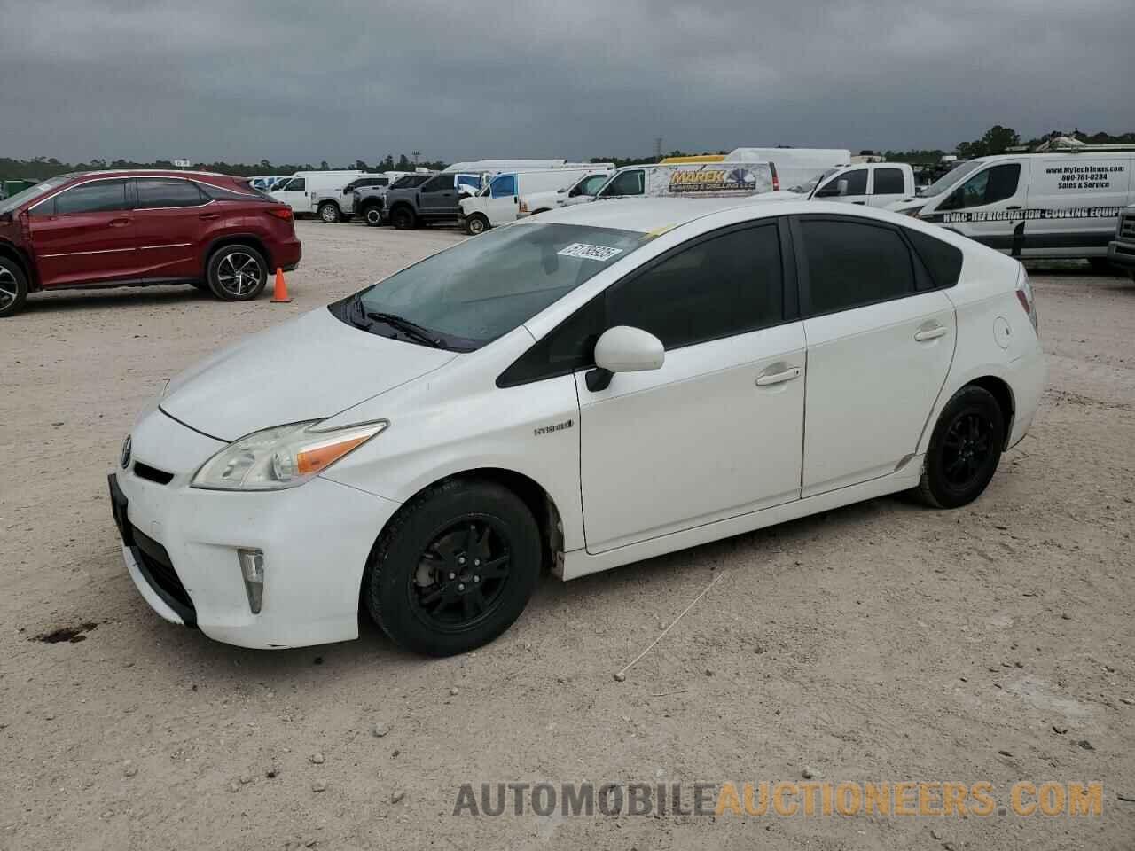 JTDKN3DU7C5478089 TOYOTA PRIUS 2012