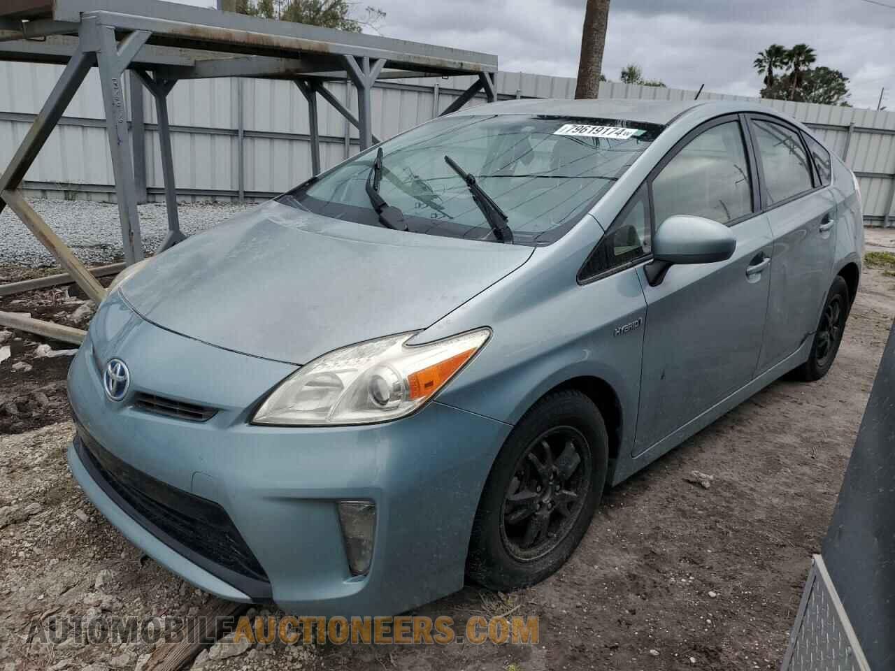 JTDKN3DU8F1908708 TOYOTA PRIUS 2015