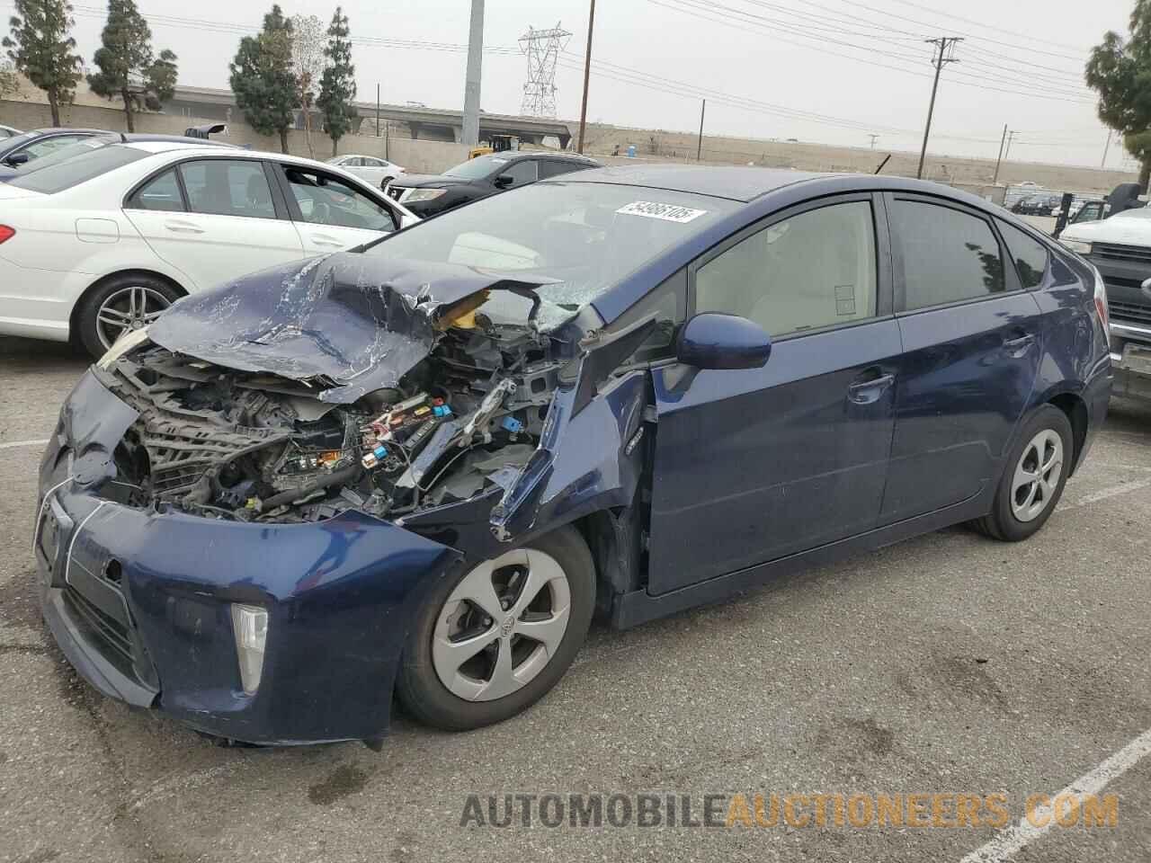 JTDKN3DU9C1498092 TOYOTA PRIUS 2012