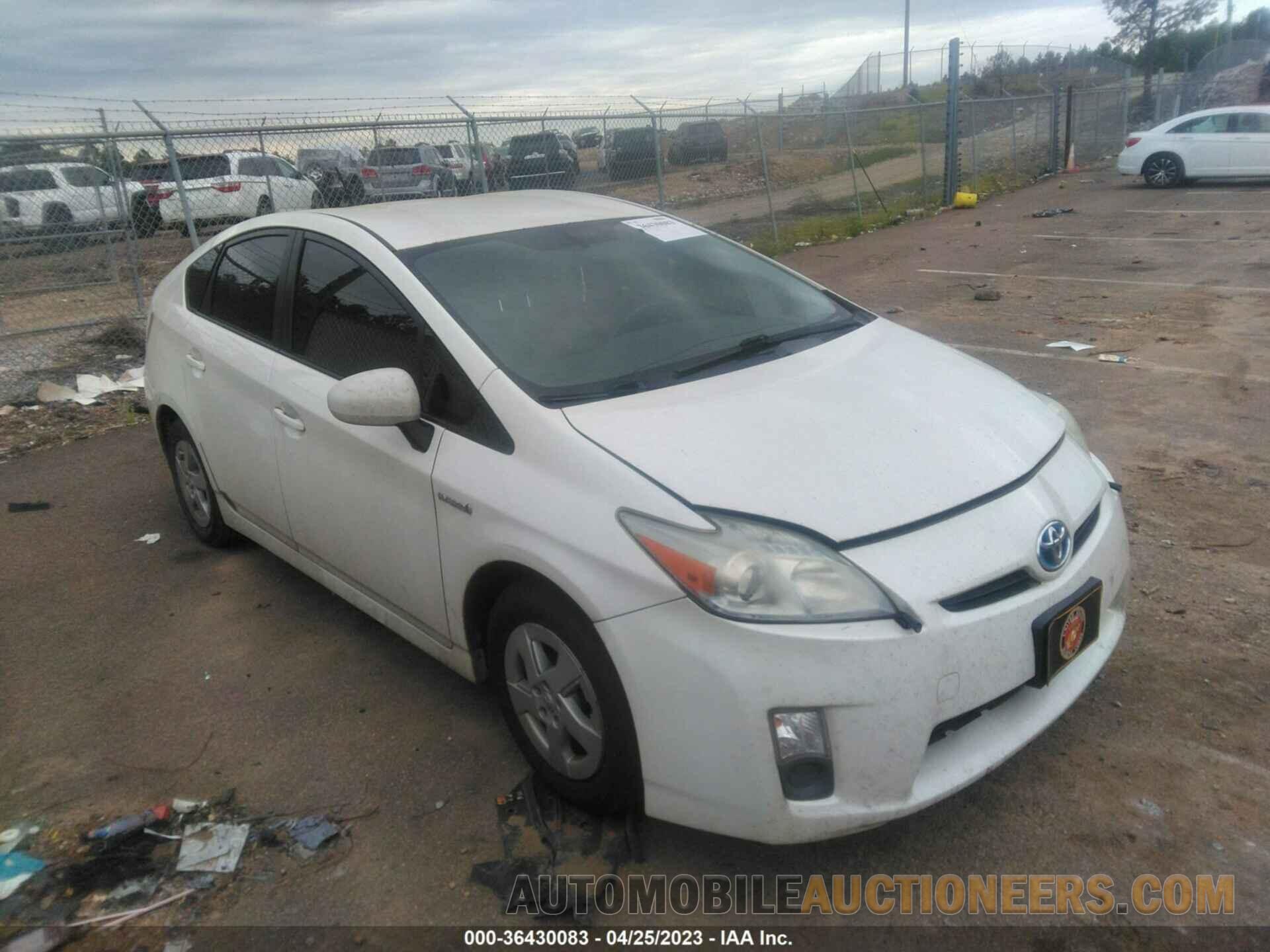 JTDKN3DUXB0280750 TOYOTA PRIUS 2011
