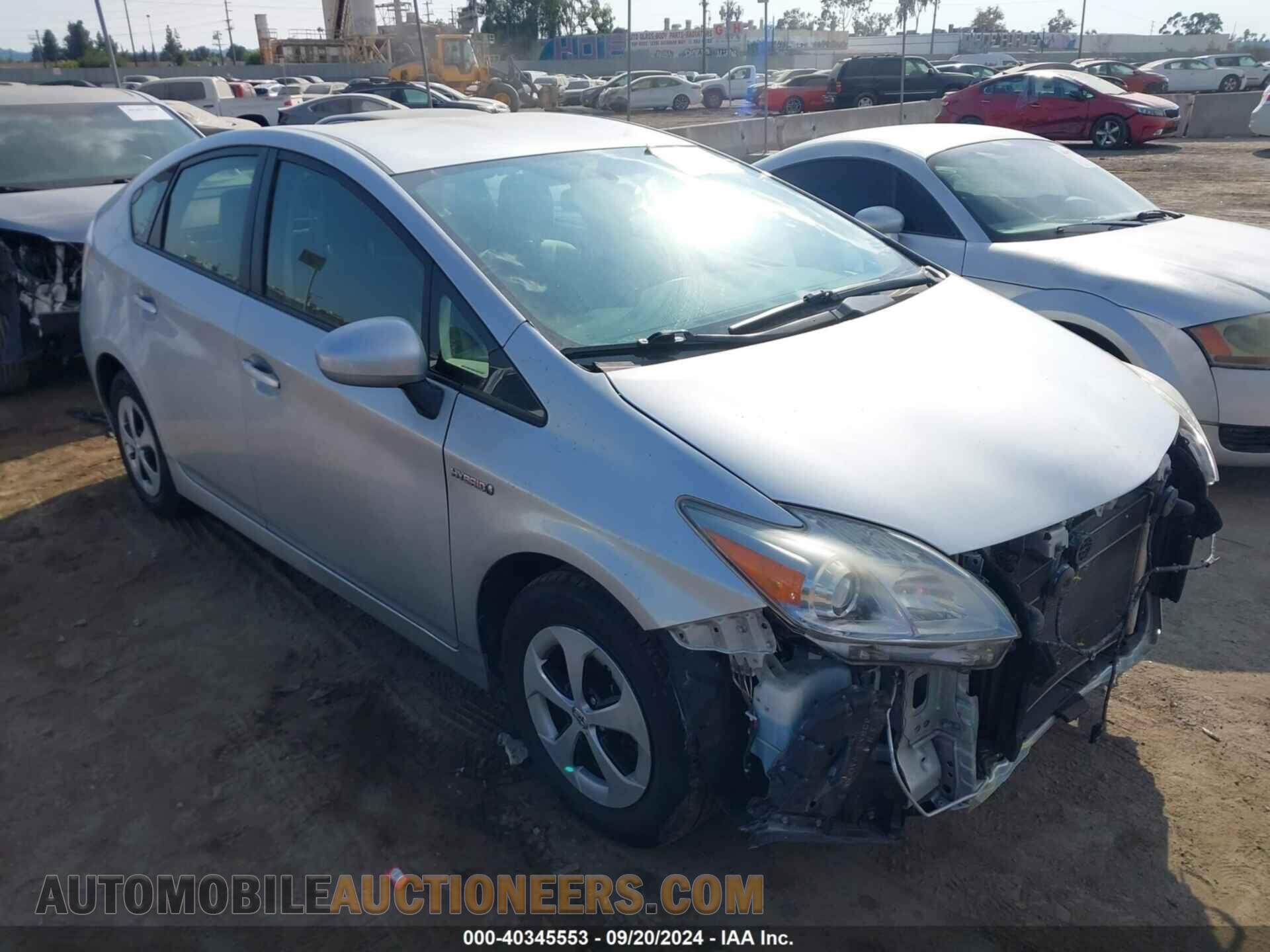 JTDKN3DUXF0403274 TOYOTA PRIUS 2015