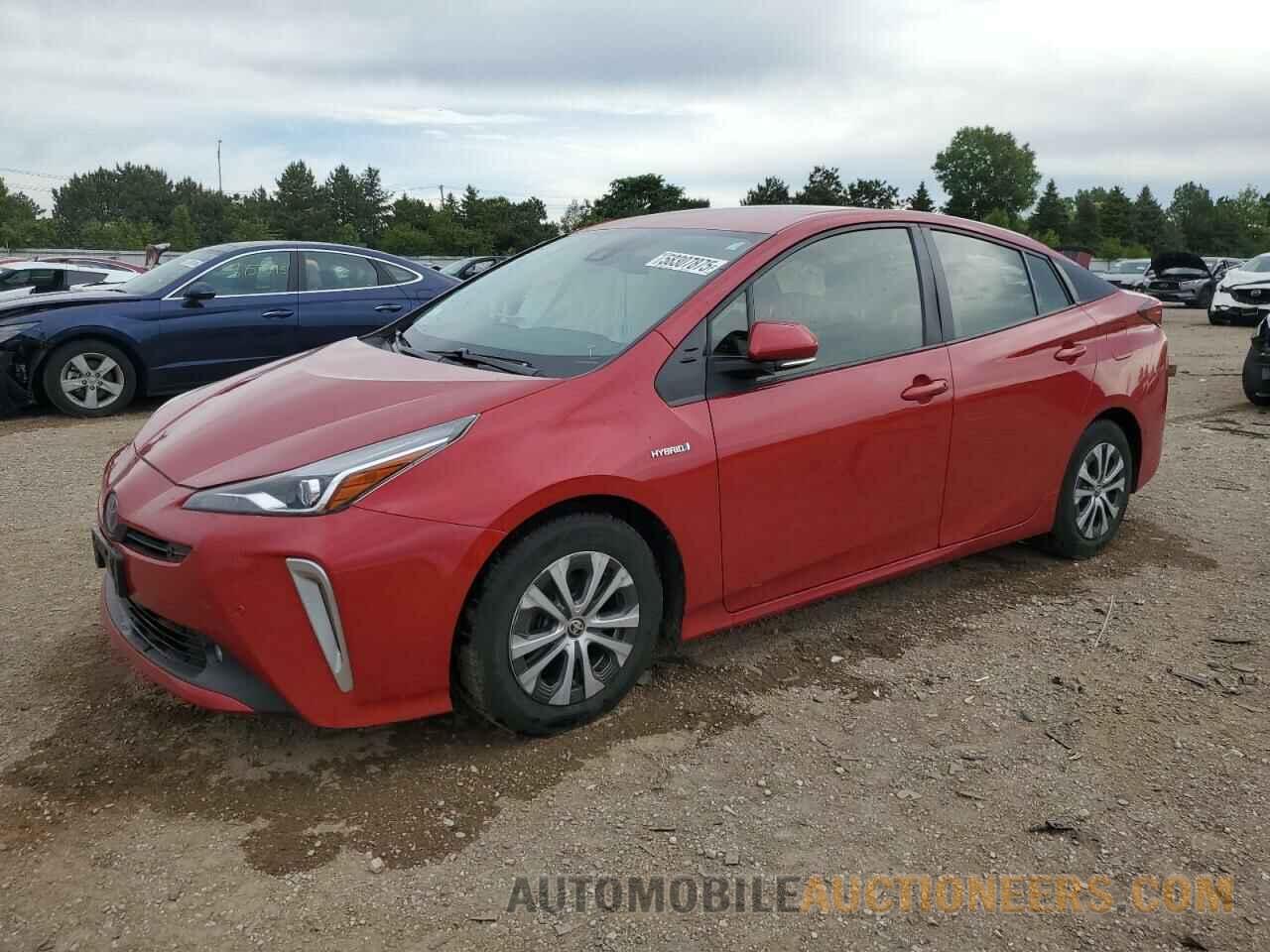 JTDL9MFU1M3027751 TOYOTA PRIUS 2021