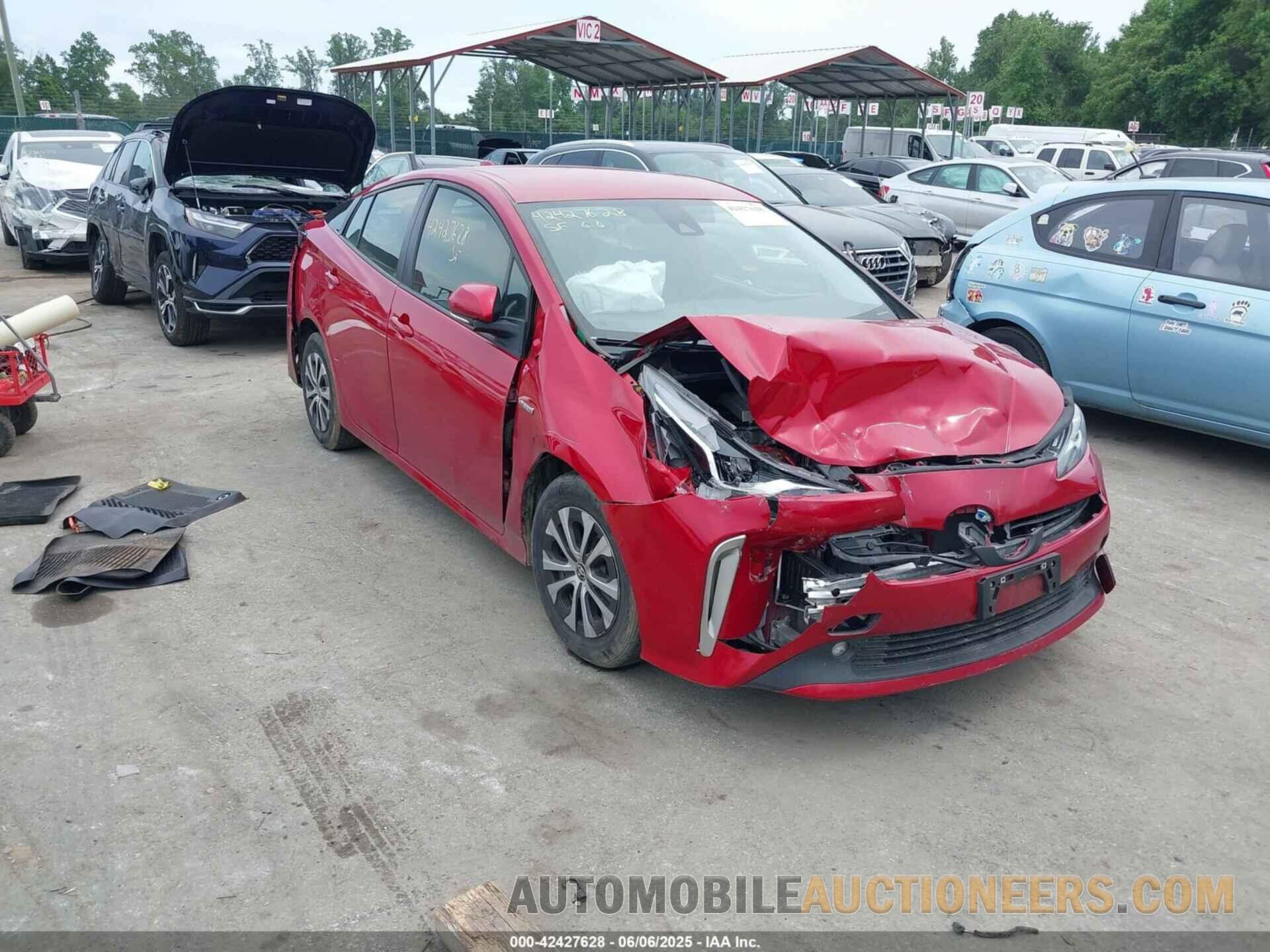 JTDL9MFU9N3034304 TOYOTA PRIUS 2022