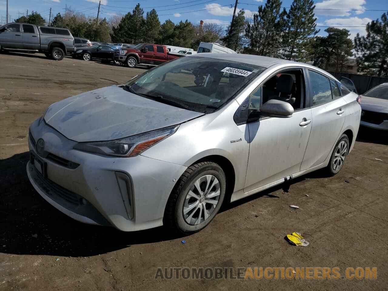 JTDL9RFU8K3007989 TOYOTA PRIUS 2019