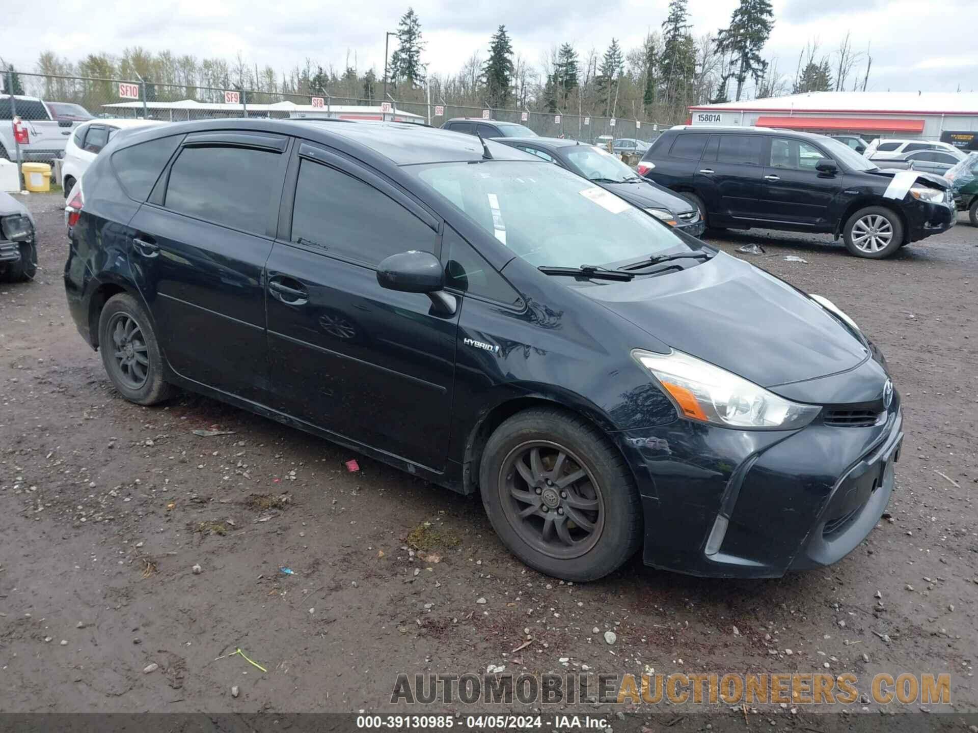 JTDZN3EU3FJ023166 TOYOTA PRIUS V 2015