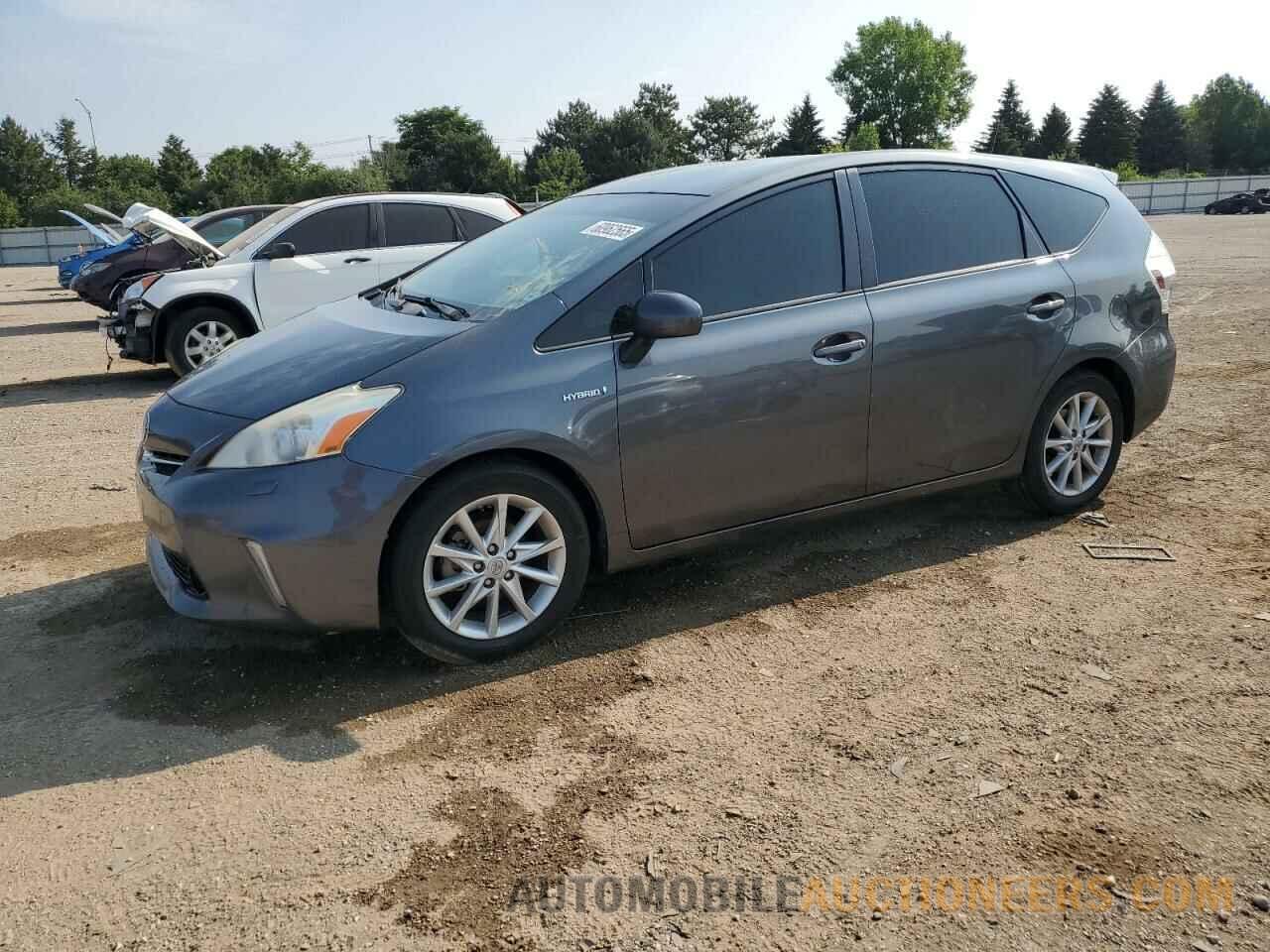 JTDZN3EU5C3133975 TOYOTA PRIUS 2012