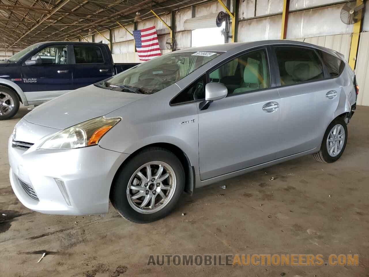 JTDZN3EU6EJ006344 TOYOTA PRIUS 2014