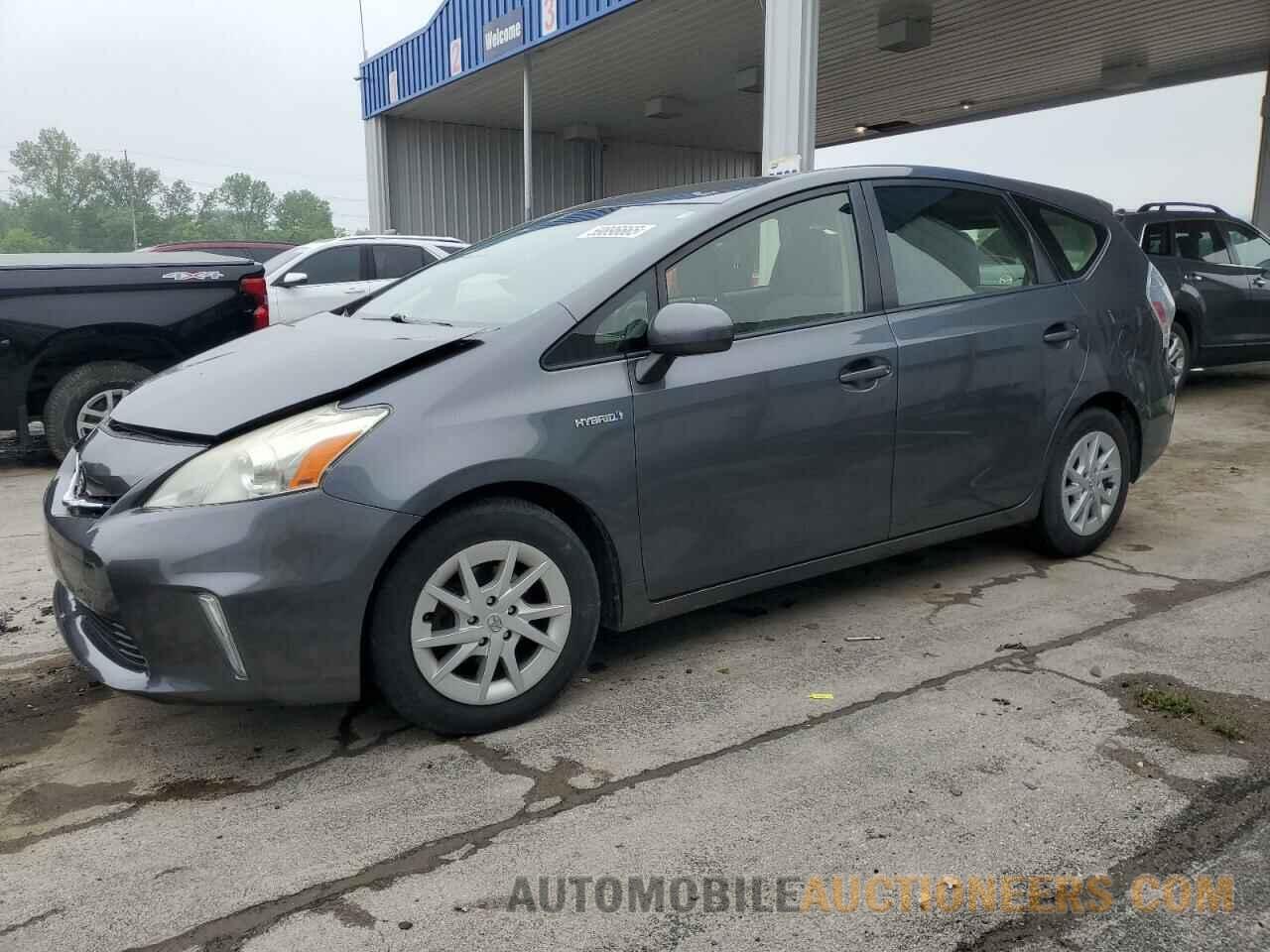 JTDZN3EUXC3094333 TOYOTA PRIUS 2012