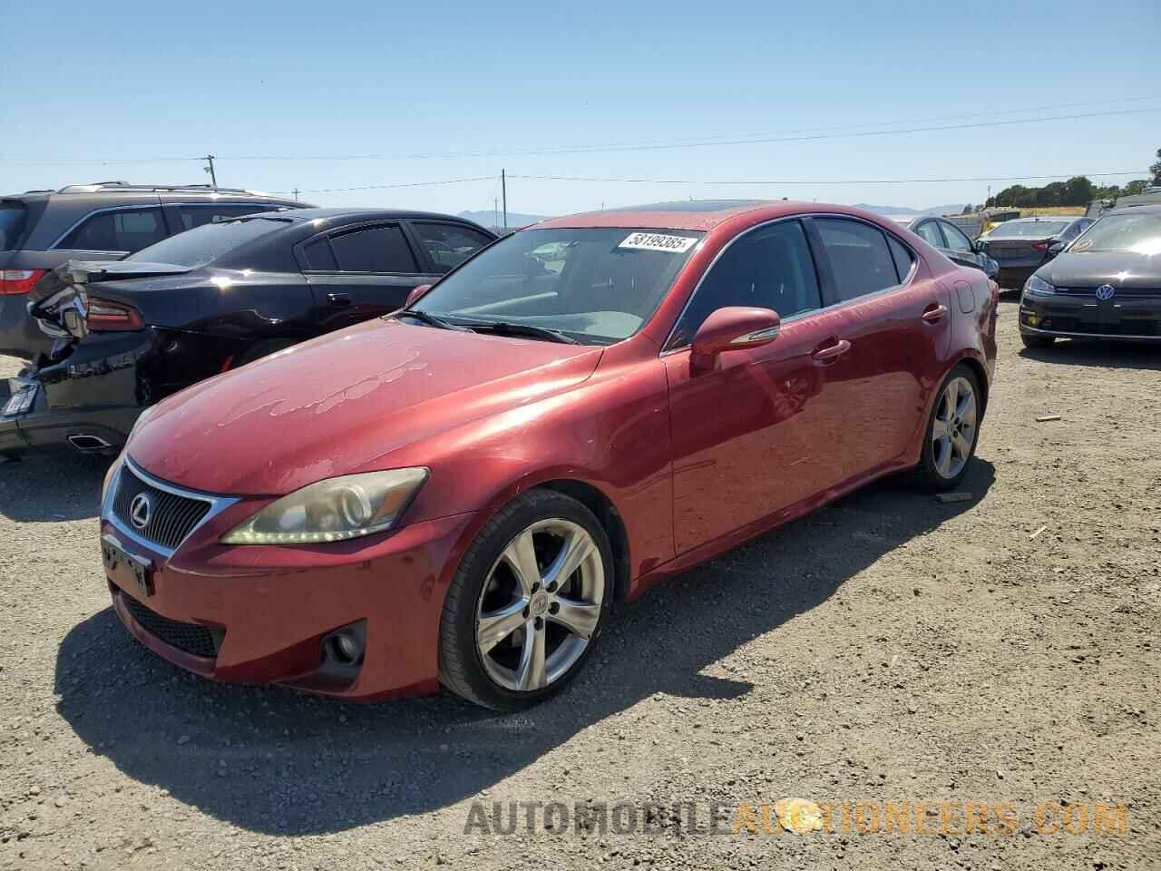 JTHBF5C26C5164148 LEXUS IS 2012