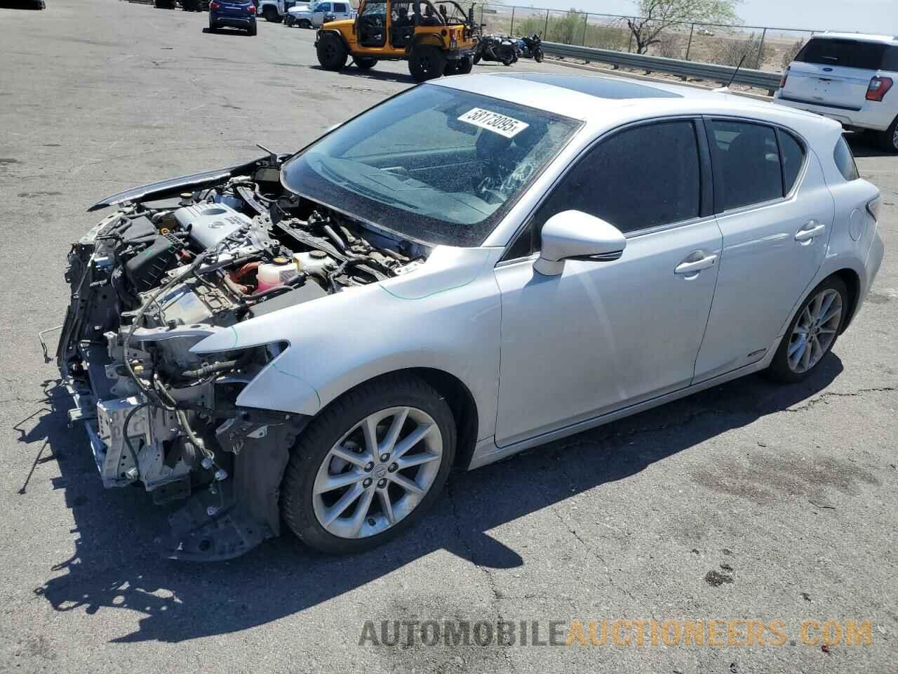 JTHKD5BH3C2093939 LEXUS CT 200 2012