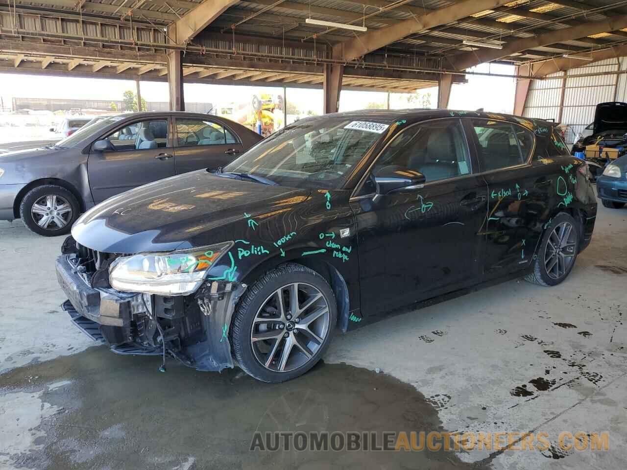 JTHKD5BH7F2231437 LEXUS CT 200 2015