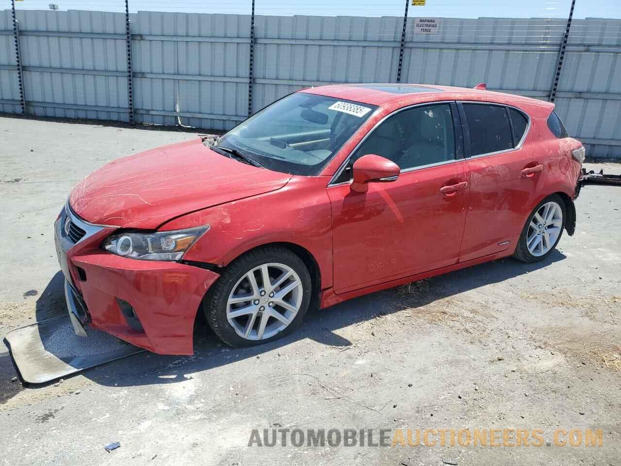 JTHKD5BH8F2234668 LEXUS CT 200 2015