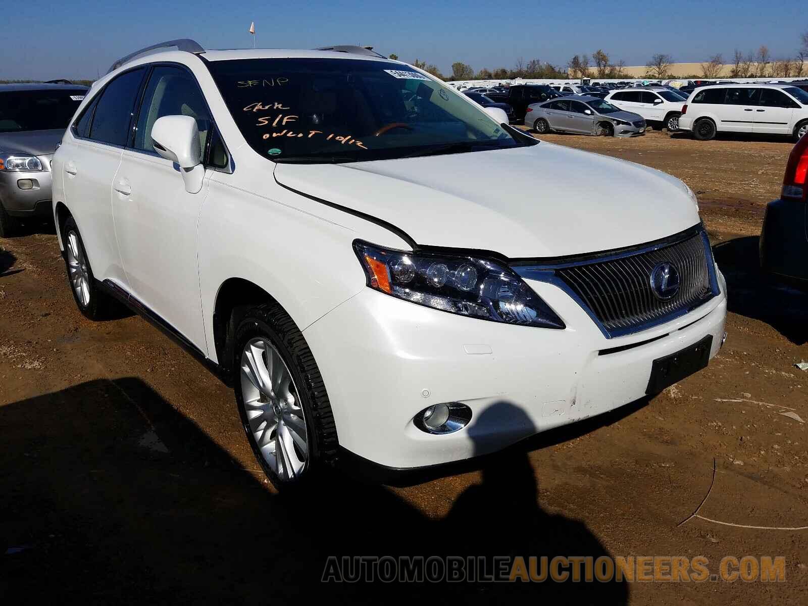 JTJBC1BA5A2012479 LEXUS RX450 2010