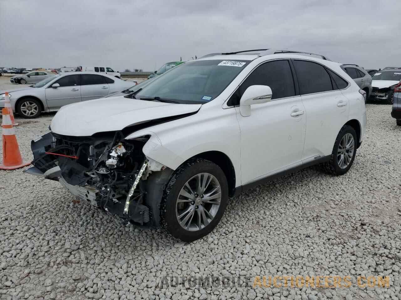 JTJBC1BAXD2051234 LEXUS RX450 2013